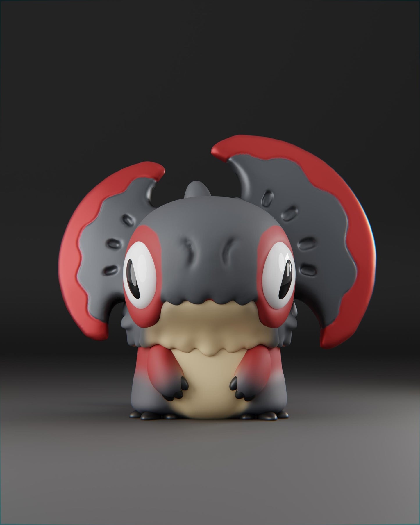 Oxdrekii - UNPAINTED 3D Resin Figure - Grumpii Art Toy