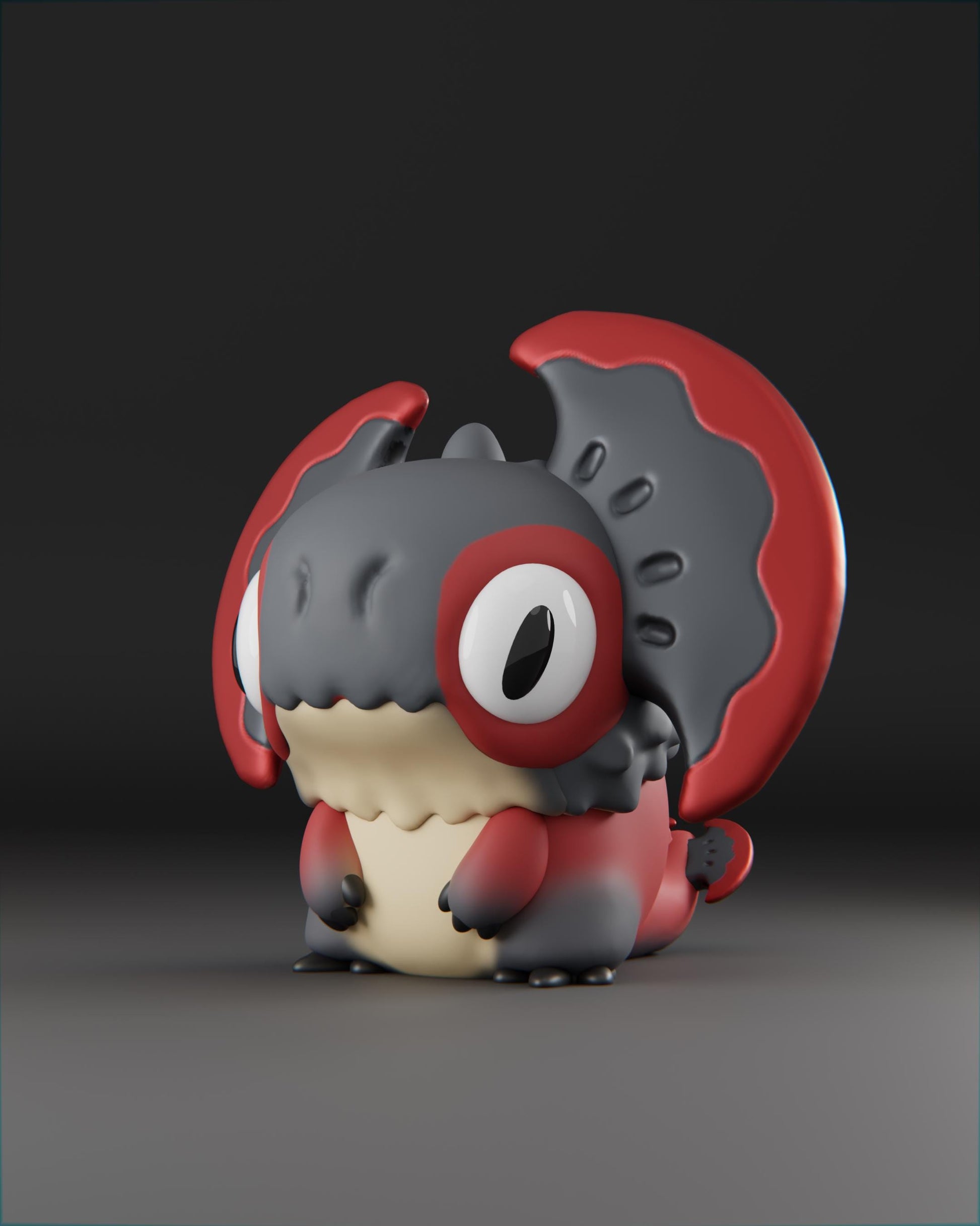 Oxdrekii - UNPAINTED 3D Resin Figure - Grumpii Art Toy