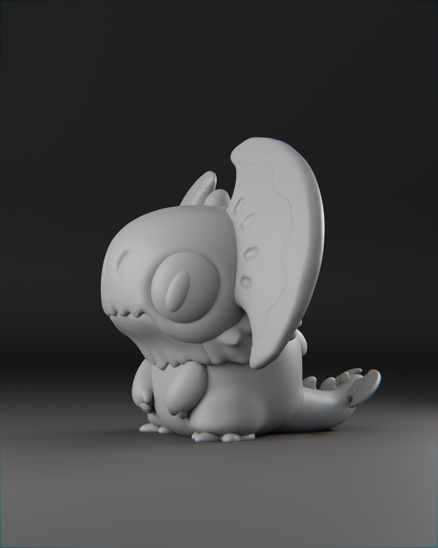 Oxdrekii - UNPAINTED 3D Resin Figure - Grumpii Art Toy