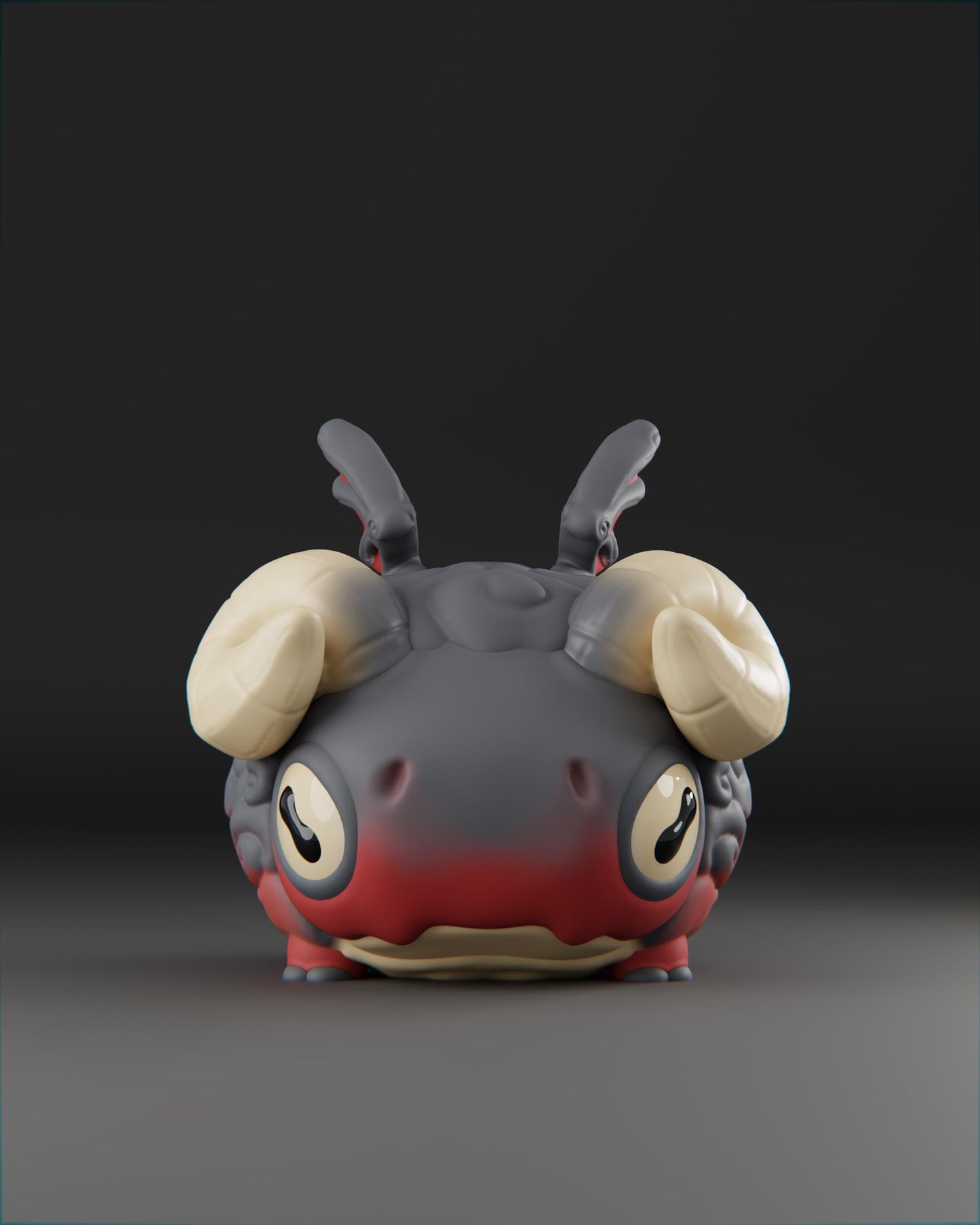 Baardrek - UNPAINTED 3D Resin Figure - Grumpii Art Toy