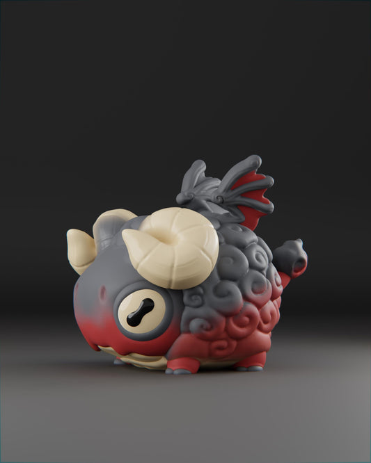 Baardrek - UNPAINTED 3D Resin Figure - Grumpii Art Toy