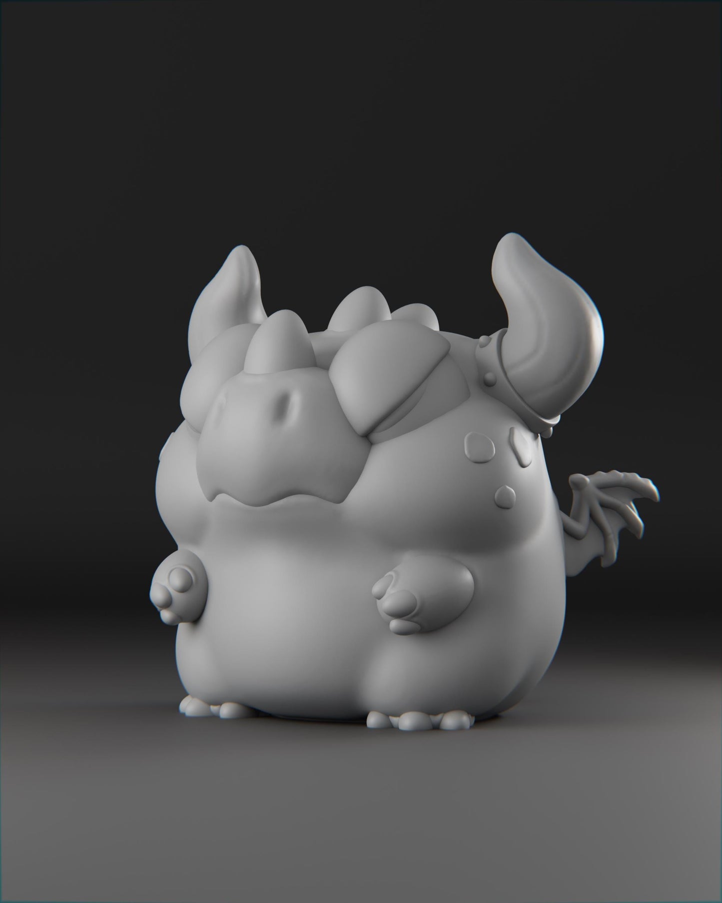 Drektor - UNPAINTED 3D Resin Figure - Grumpii Art Toy