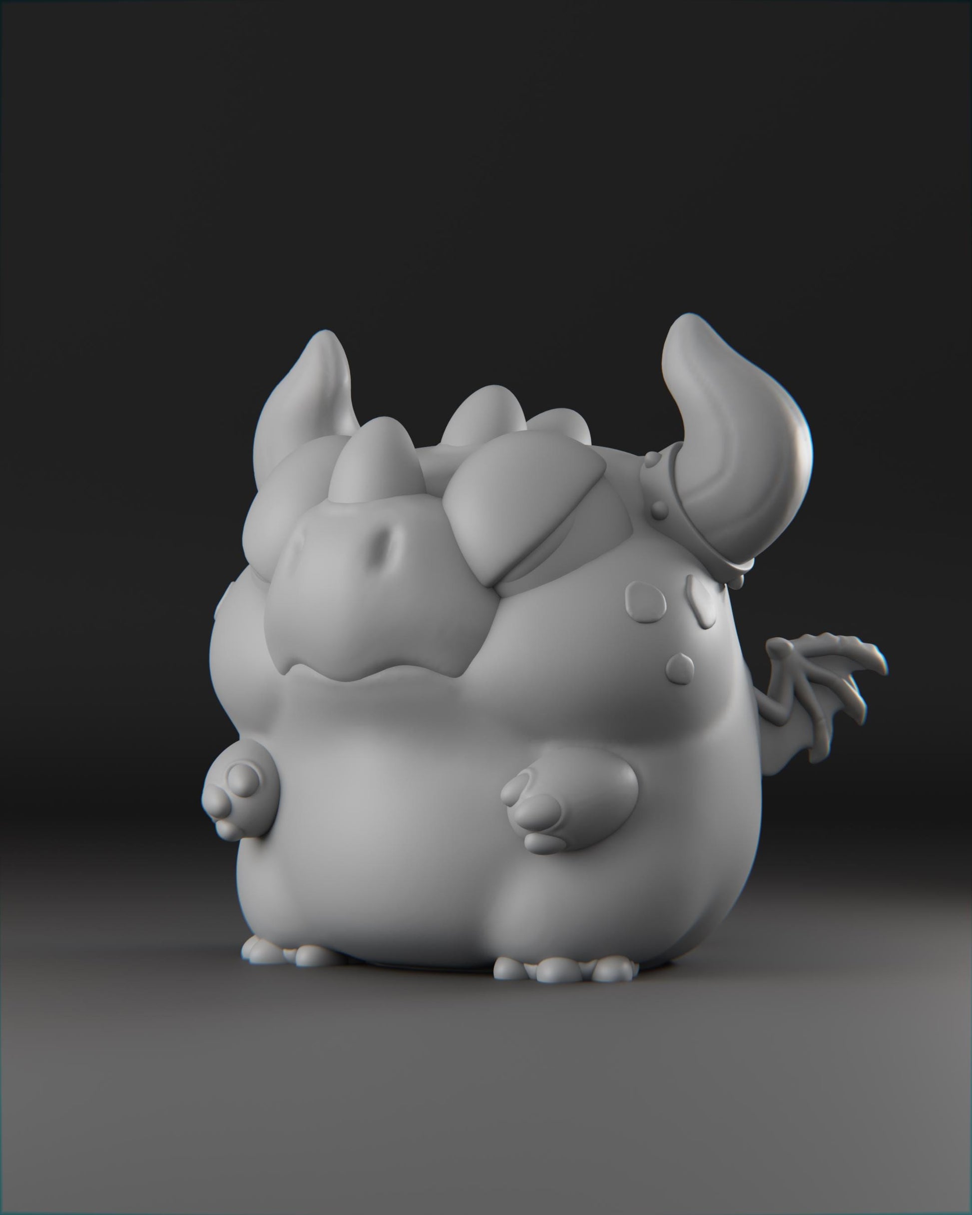 Drektor - UNPAINTED 3D Resin Figure - Grumpii Art Toy