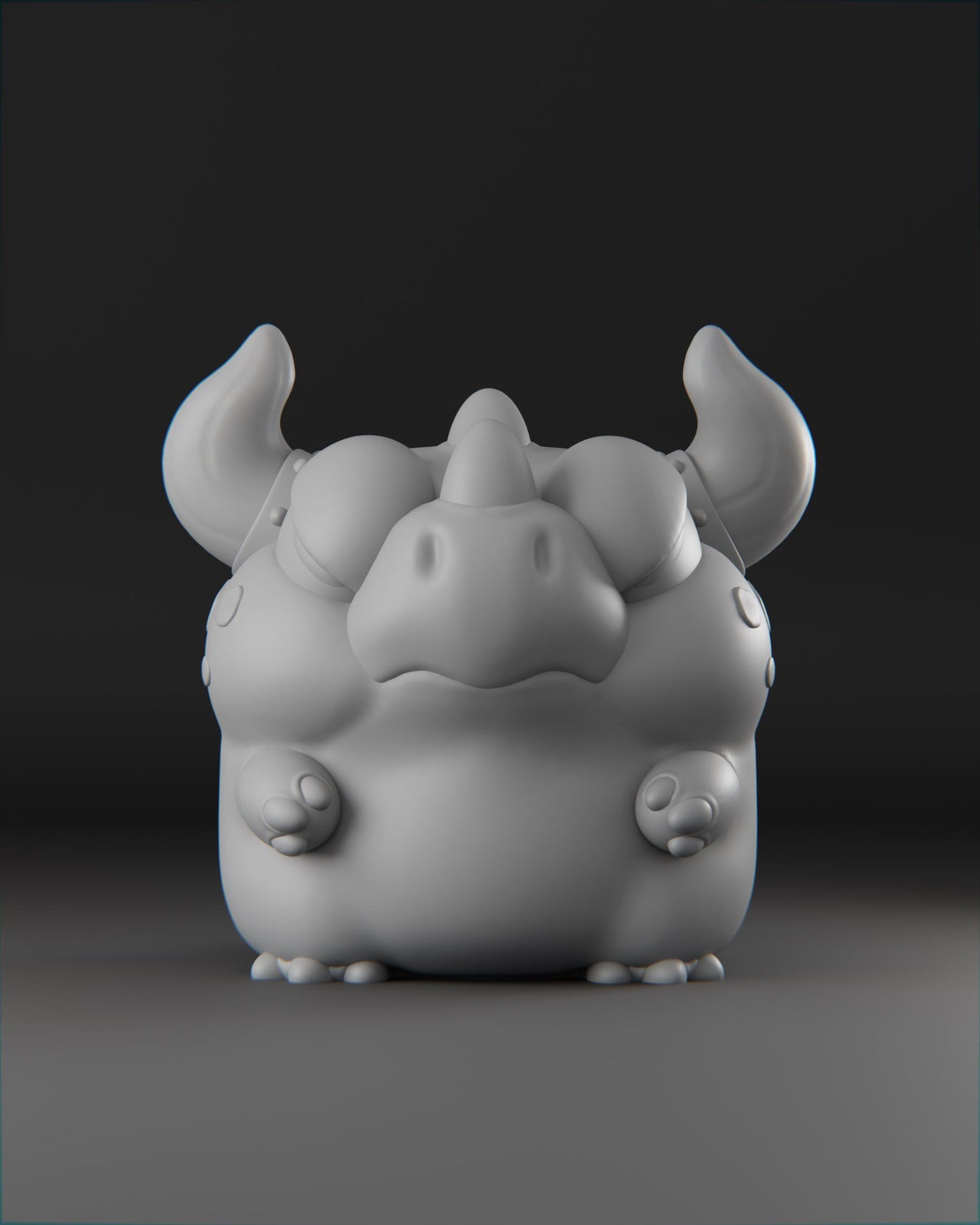 Drektor - UNPAINTED 3D Resin Figure - Grumpii Art Toy