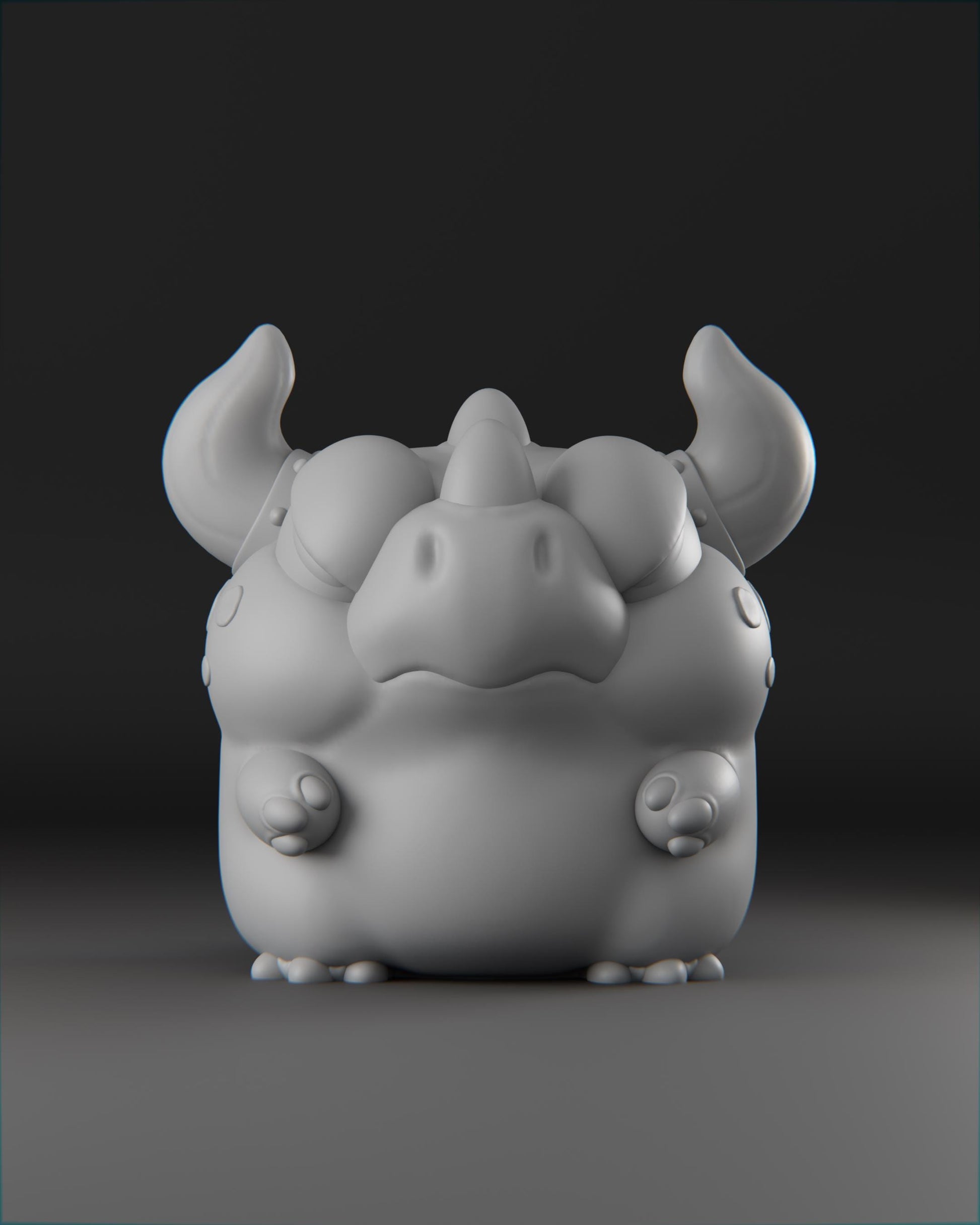 Drektor - UNPAINTED 3D Resin Figure - Grumpii Art Toy