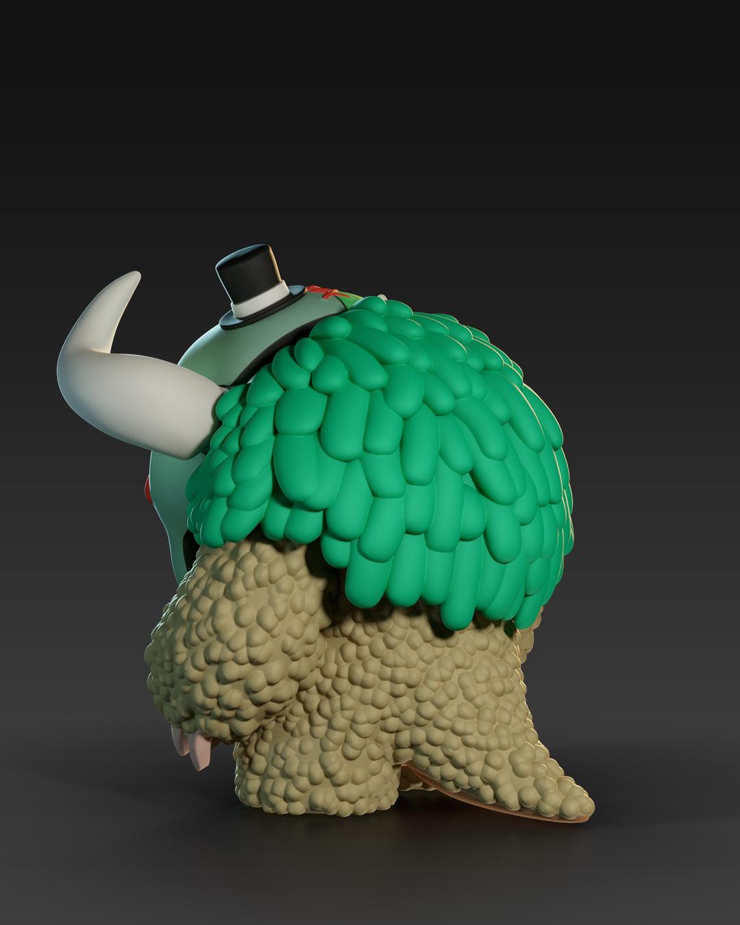 Voodoos Bears - UNPAINTED 3D Resin Figure - Doreki Studio