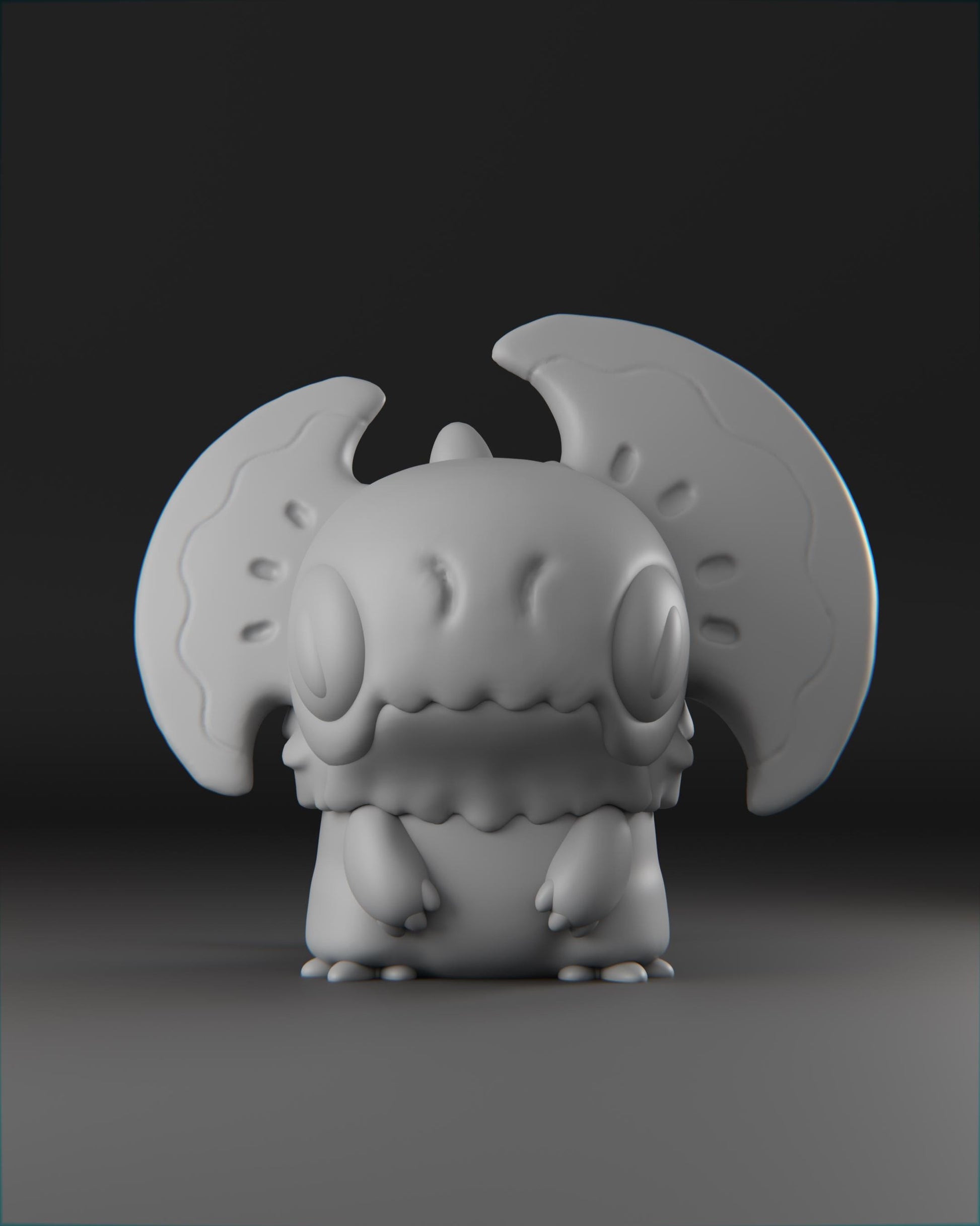 Oxdrekii - UNPAINTED 3D Resin Figure - Grumpii Art Toy