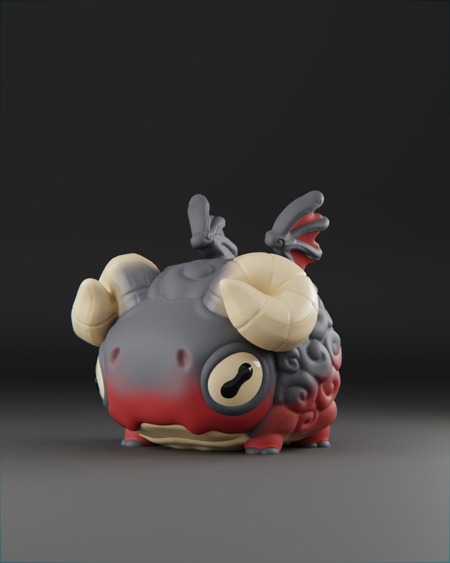 Baardrek - UNPAINTED 3D Resin Figure - Grumpii Art Toy