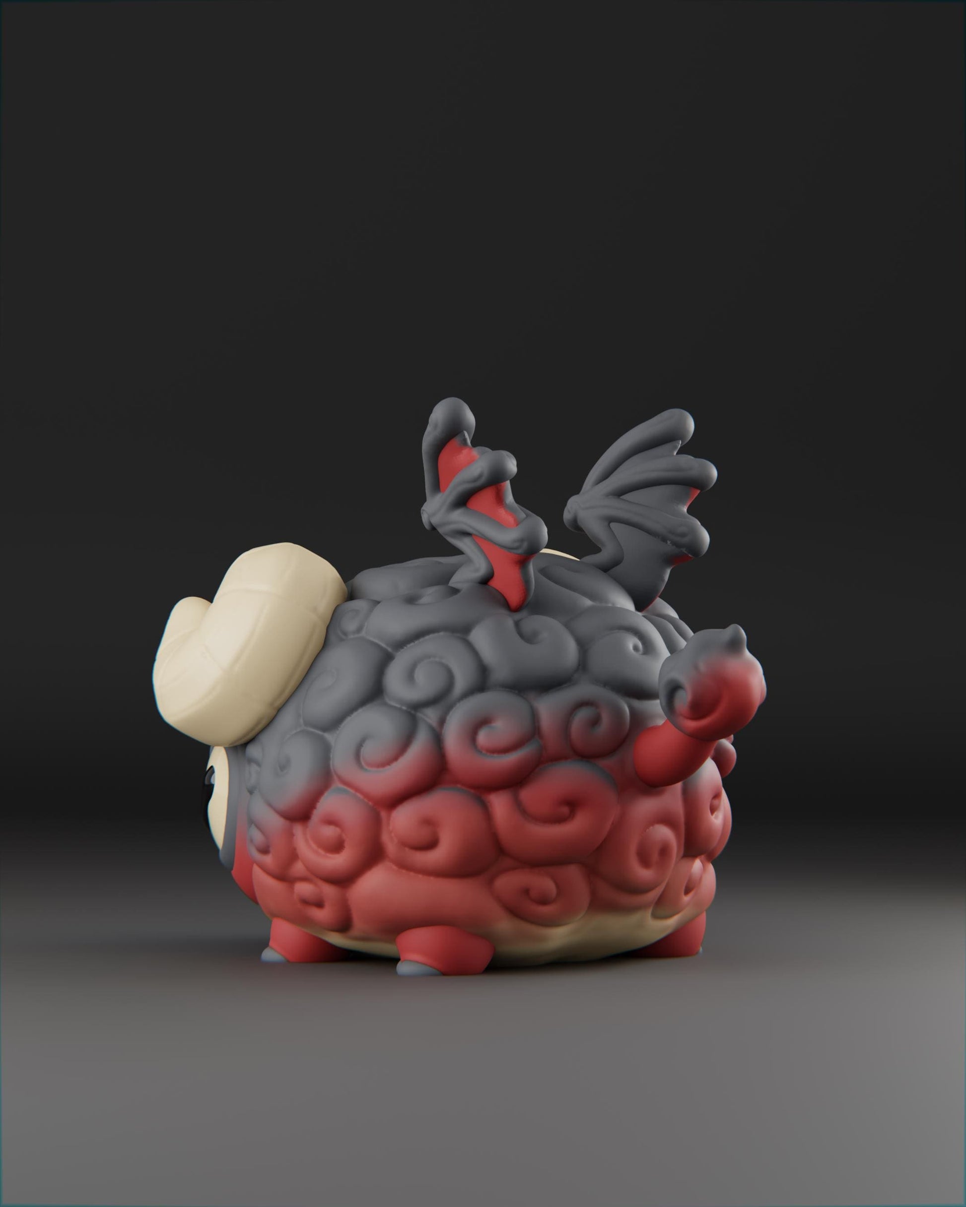 Baardrek - UNPAINTED 3D Resin Figure - Grumpii Art Toy