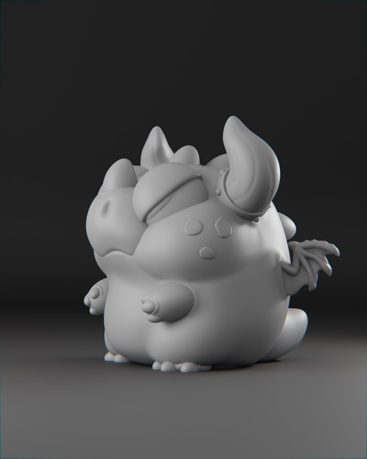 Drektor - UNPAINTED 3D Resin Figure - Grumpii Art Toy