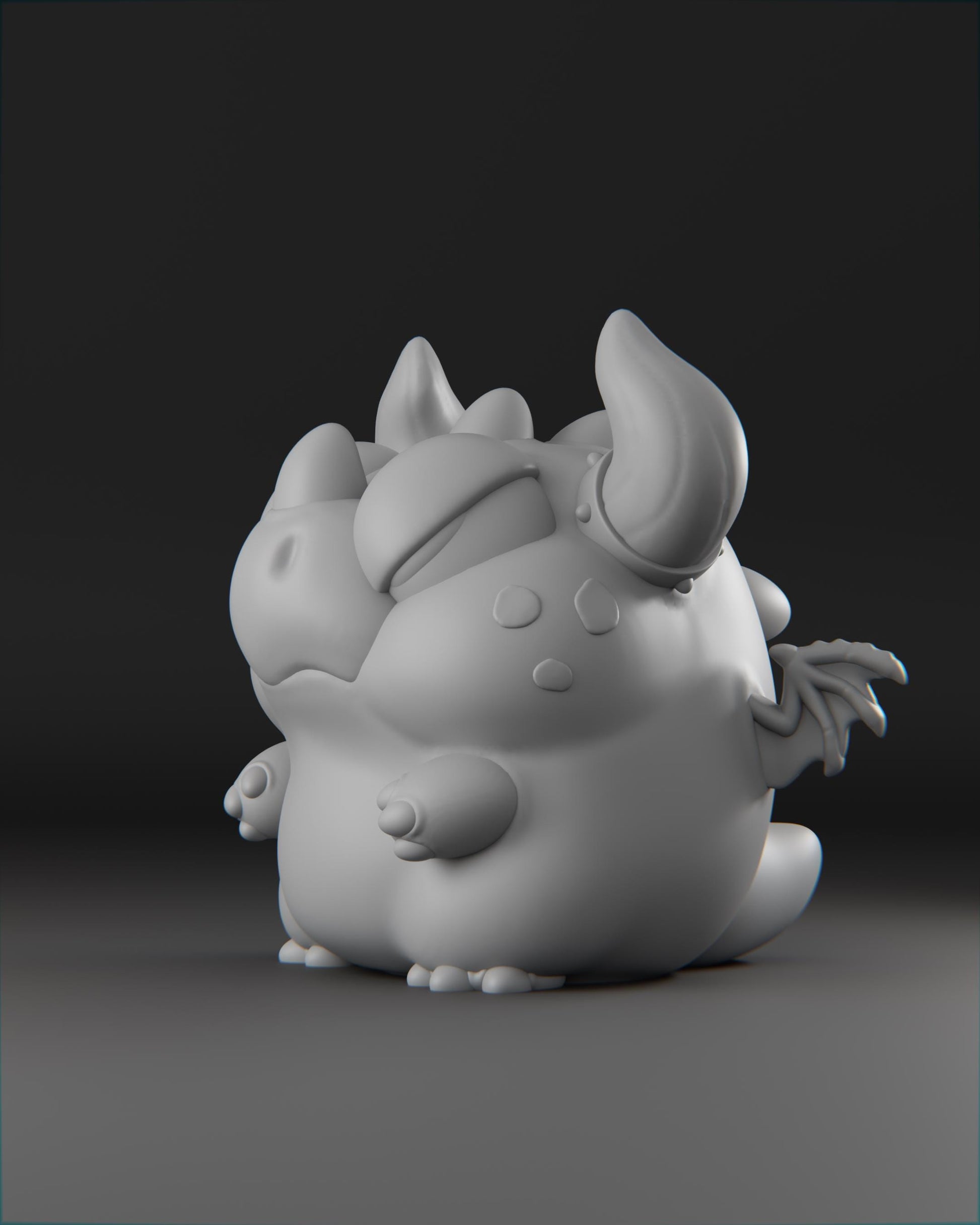 Drektor - UNPAINTED 3D Resin Figure - Grumpii Art Toy
