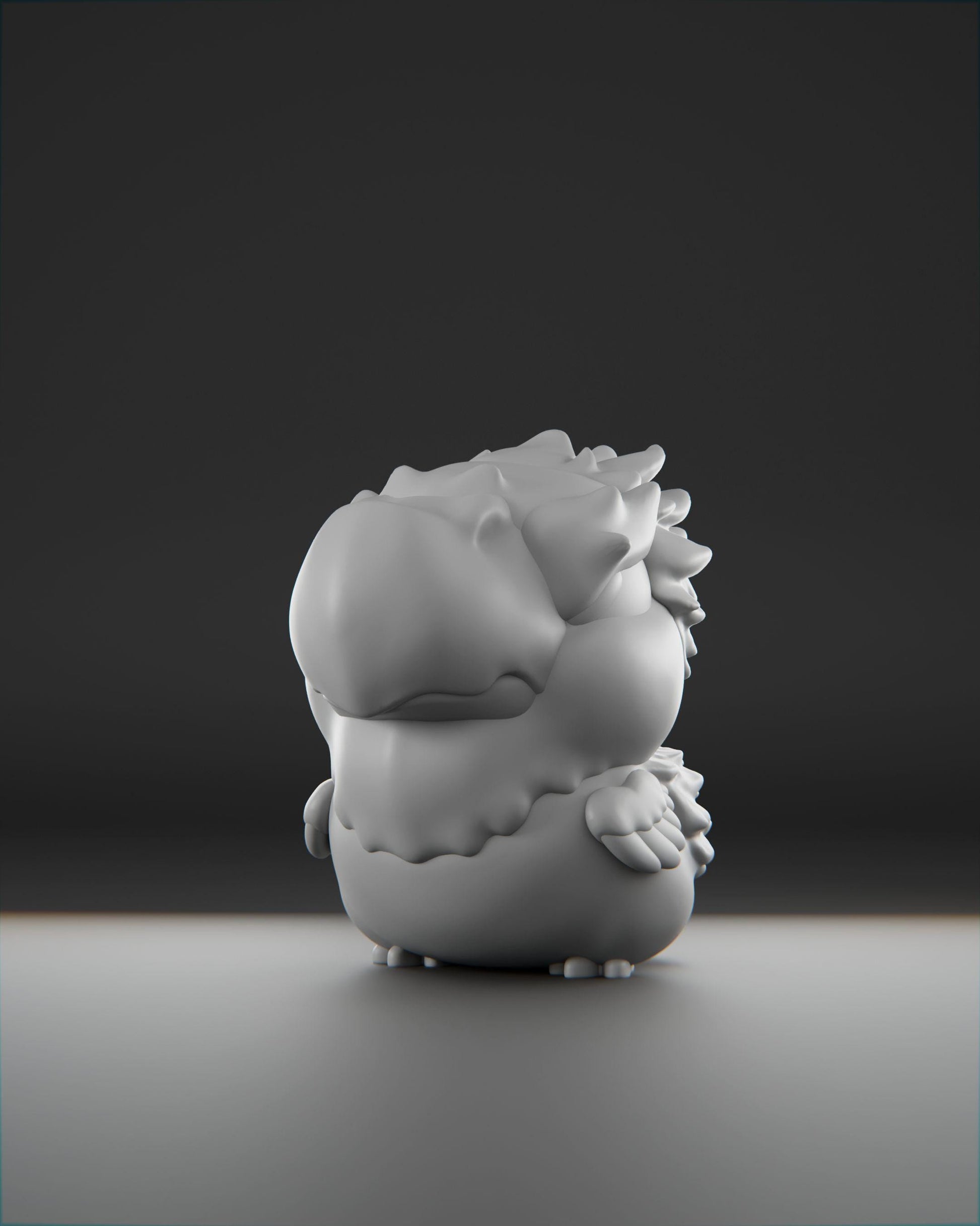 Terrorbeakii - UNPAINTED 3D Resin Figure - Grumpii Art Toy