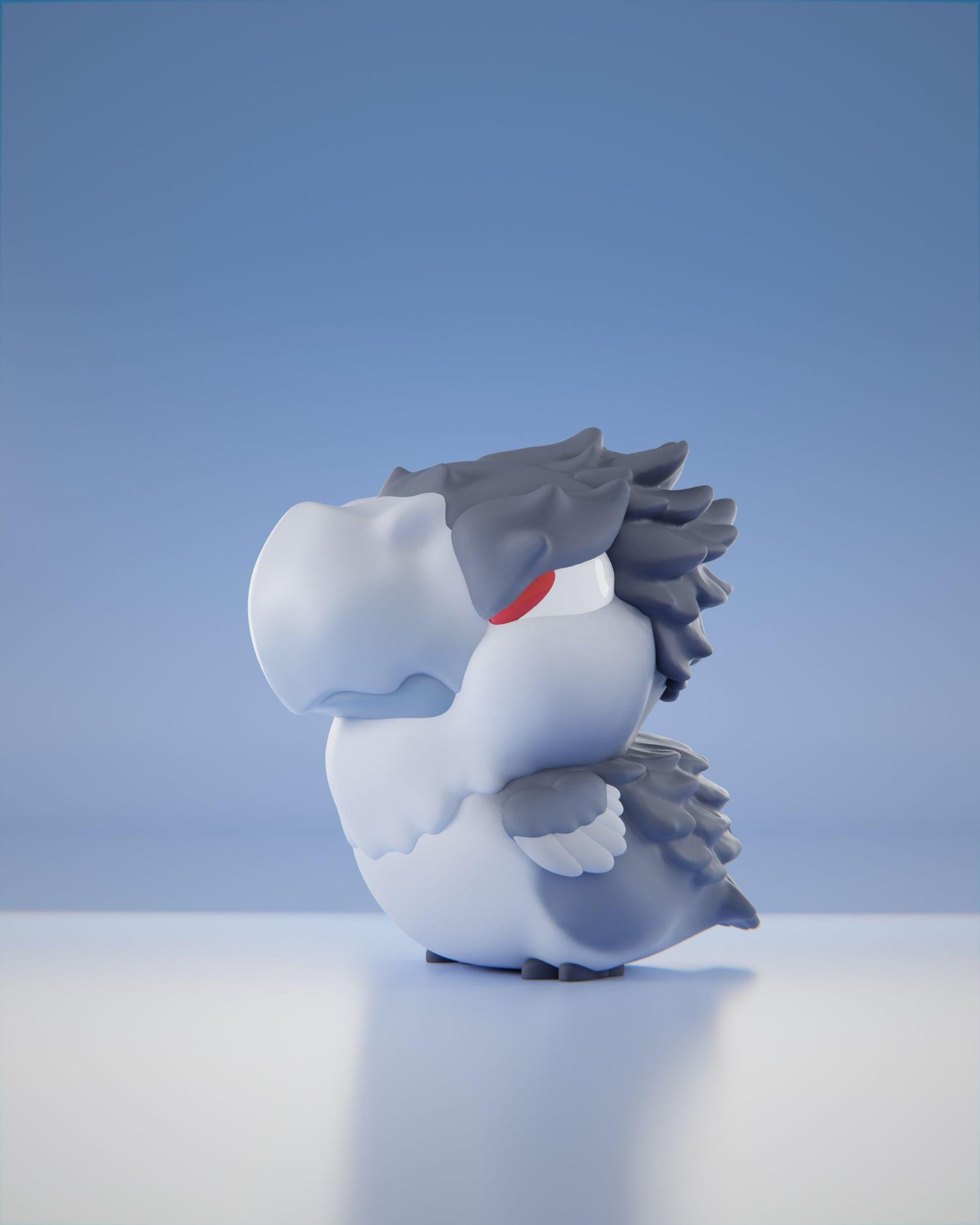 Terrorbeakii - UNPAINTED 3D Resin Figure - Grumpii Art Toy