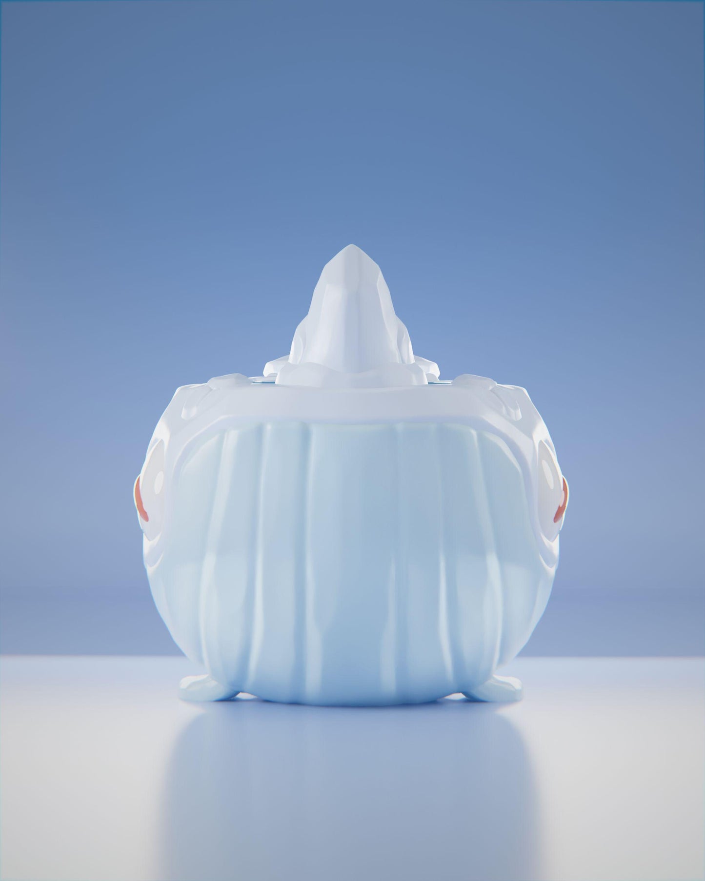 Whaleberg - UNPAINTED 3D Resin Figure - Grumpii Art Toy