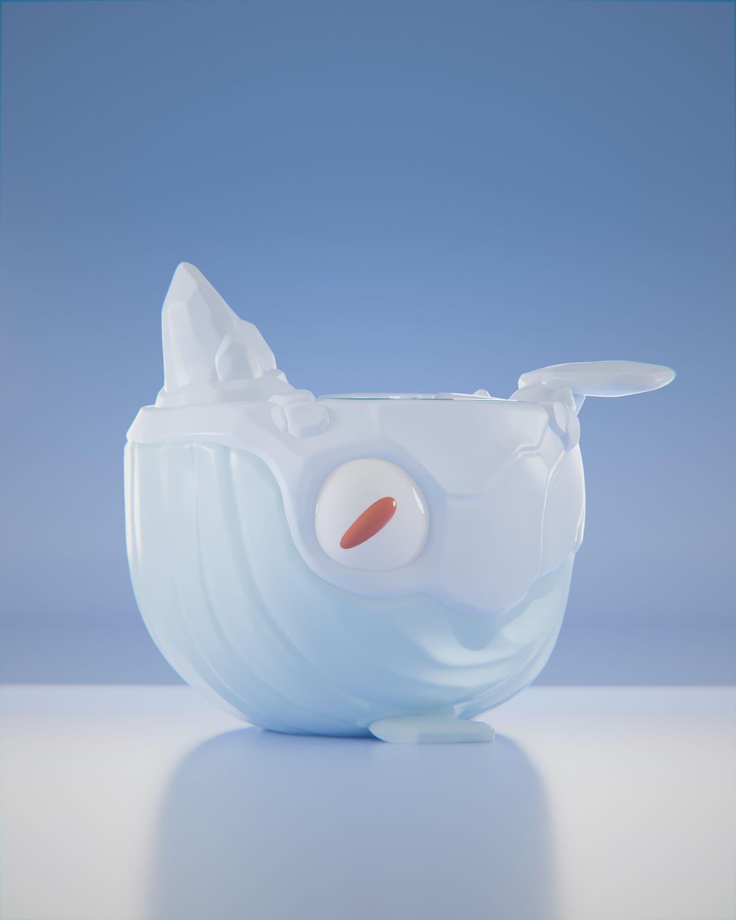 Whaleberg - UNPAINTED 3D Resin Figure - Grumpii Art Toy