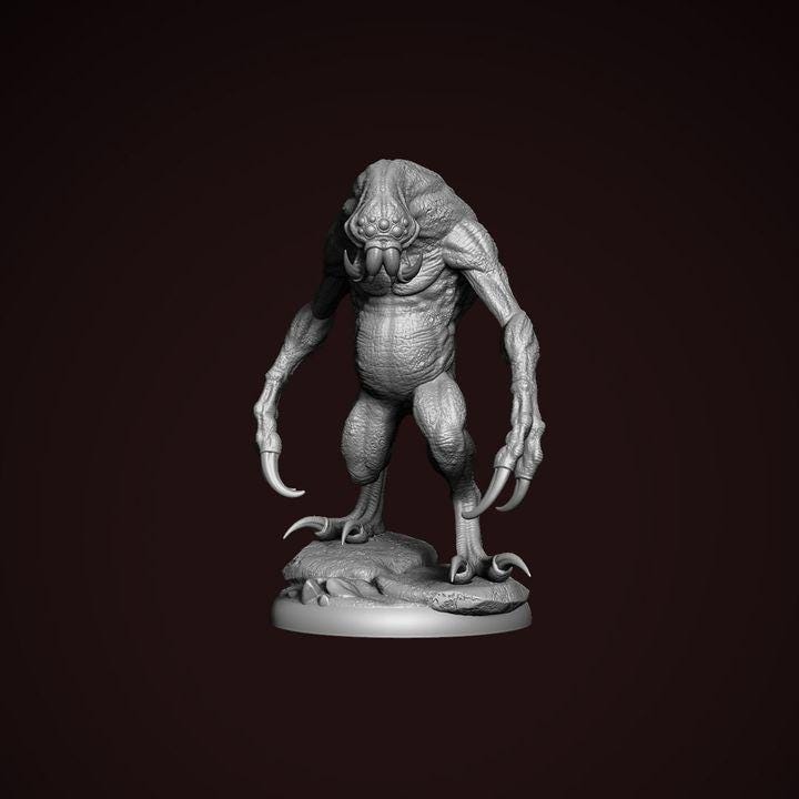 Ettercap 1 - 3D Resin Print - Clynche Art