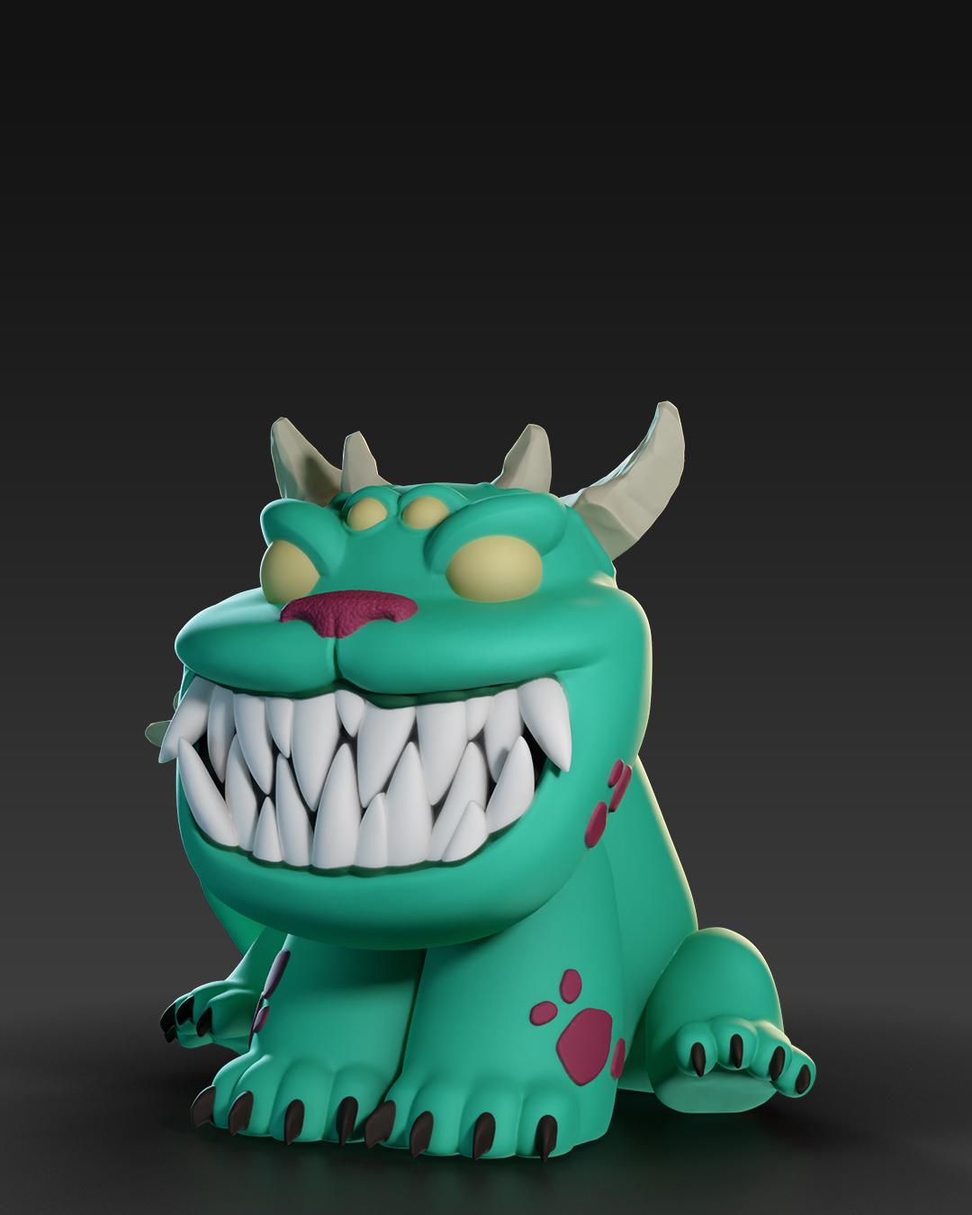 Hell Hounds - UNPAINTED 3D Resin Figure - Doreki Studio