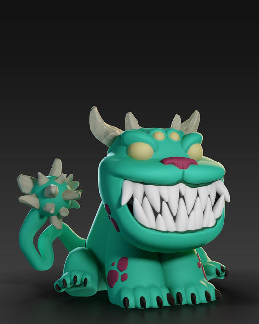 Hell Hounds - UNPAINTED 3D Resin Figure - Doreki Studio