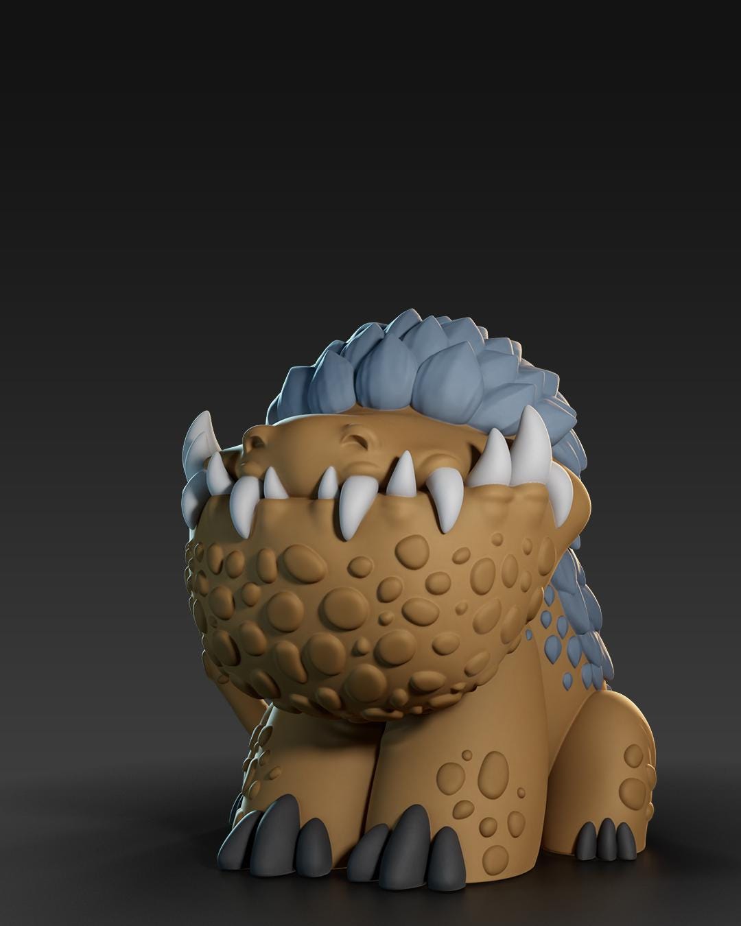 Hell Hounds - UNPAINTED 3D Resin Figure - Doreki Studio