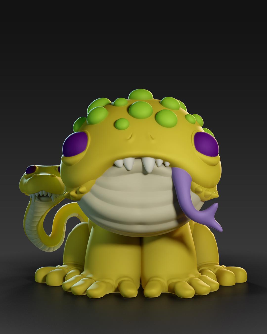 Hell Hounds - UNPAINTED 3D Resin Figure - Doreki Studio