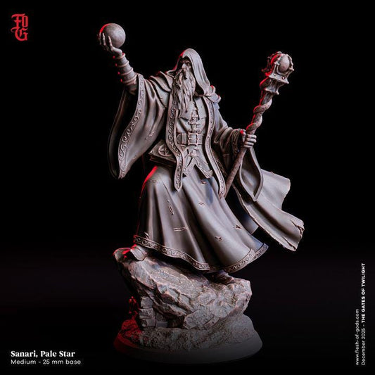 Sanari, Pale Star - Flesh of Gods - UNPAINTED 3D Resin Figure