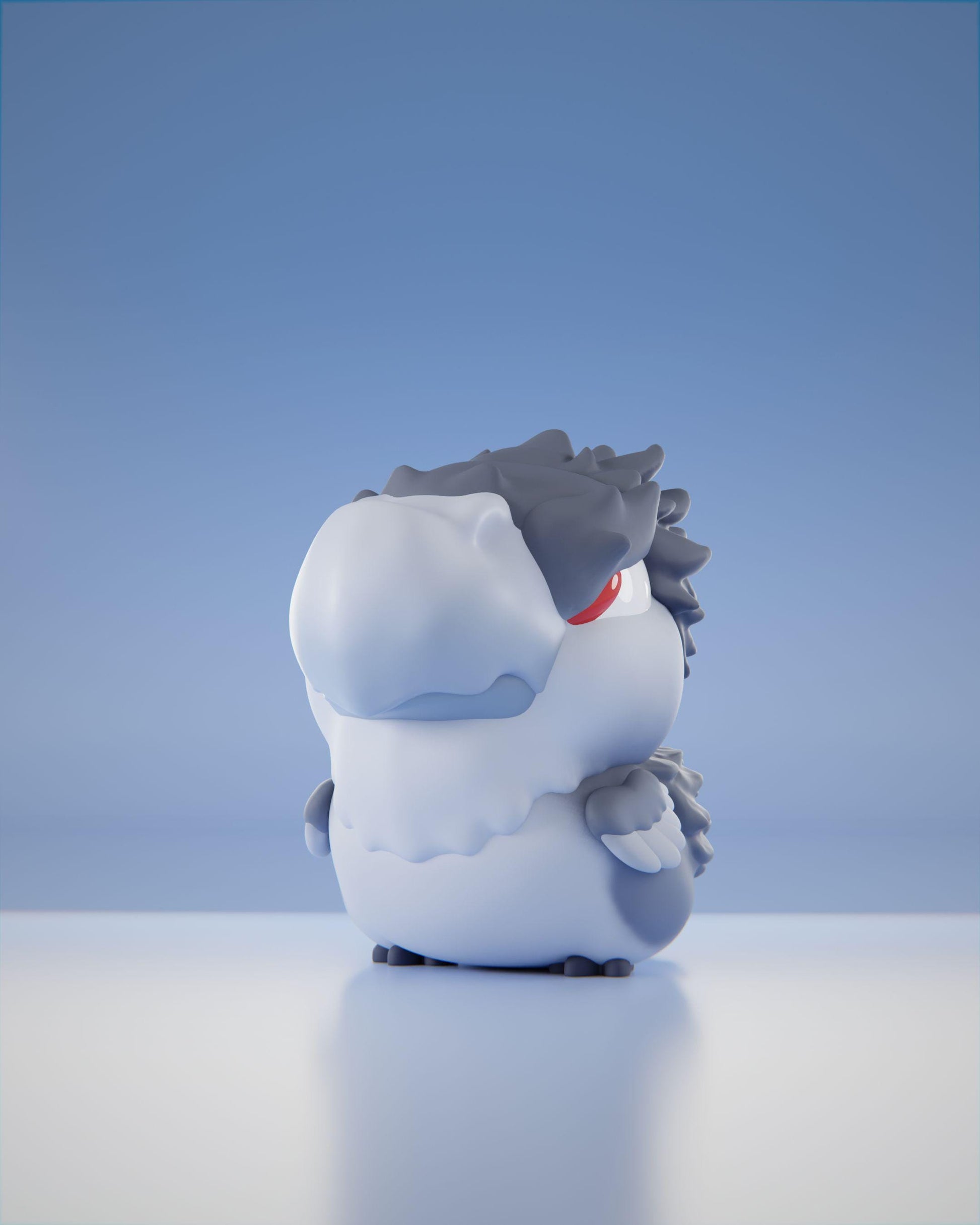Terrorbeakii - UNPAINTED 3D Resin Figure - Grumpii Art Toy