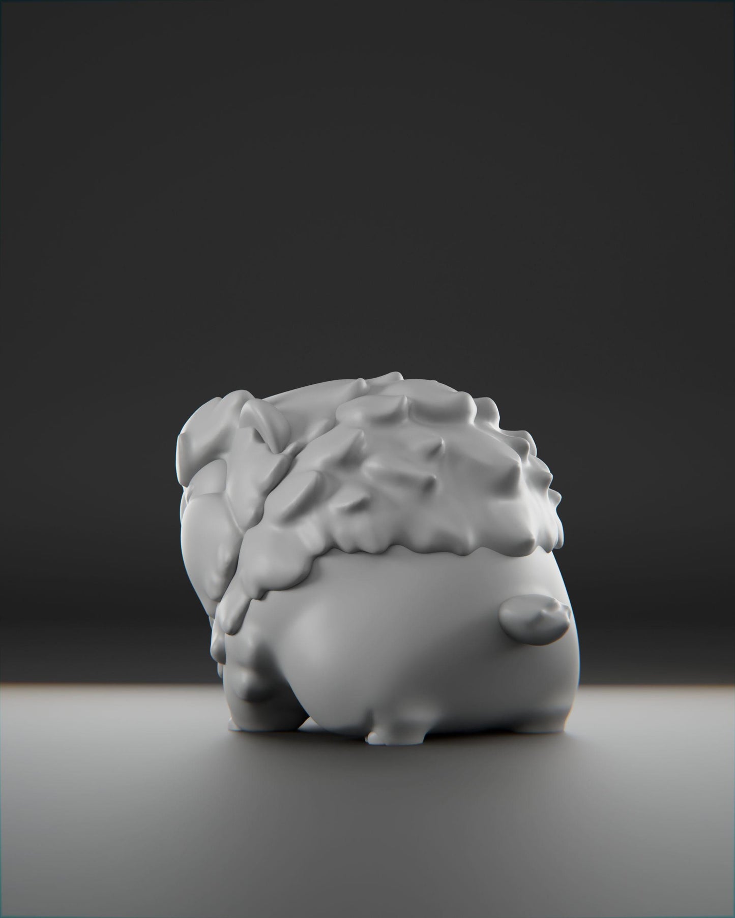 Frostiifang - UNPAINTED 3D Resin Figure - Grumpii Art Toy