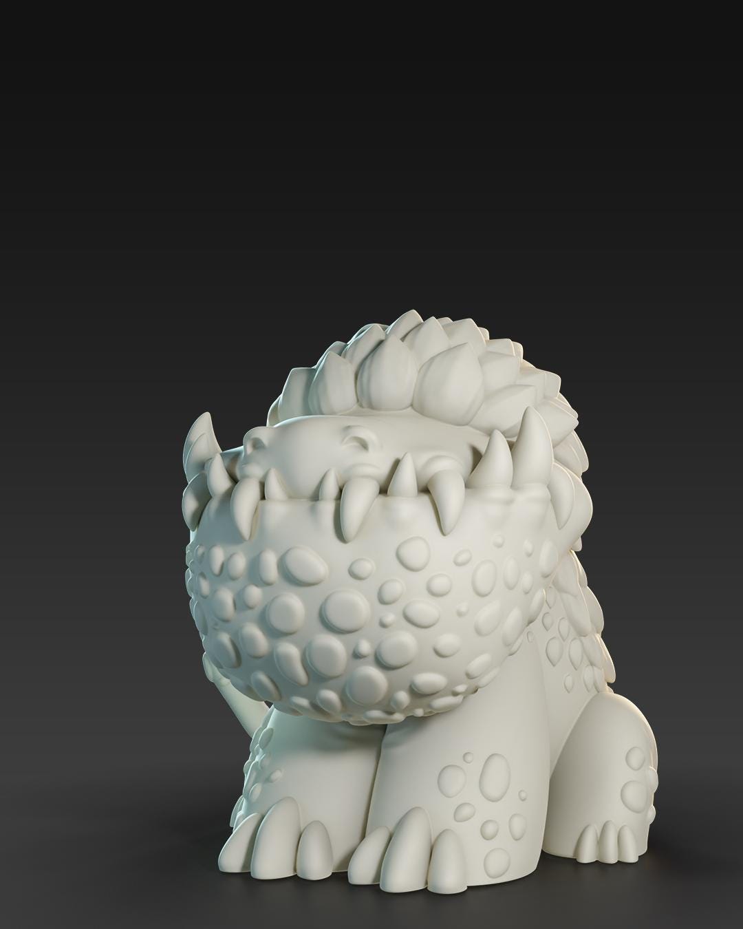 Hell Hounds - UNPAINTED 3D Resin Figure - Doreki Studio