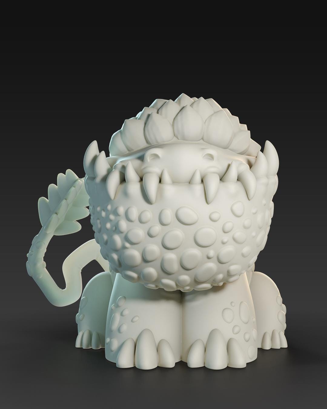 Hell Hounds - UNPAINTED 3D Resin Figure - Doreki Studio