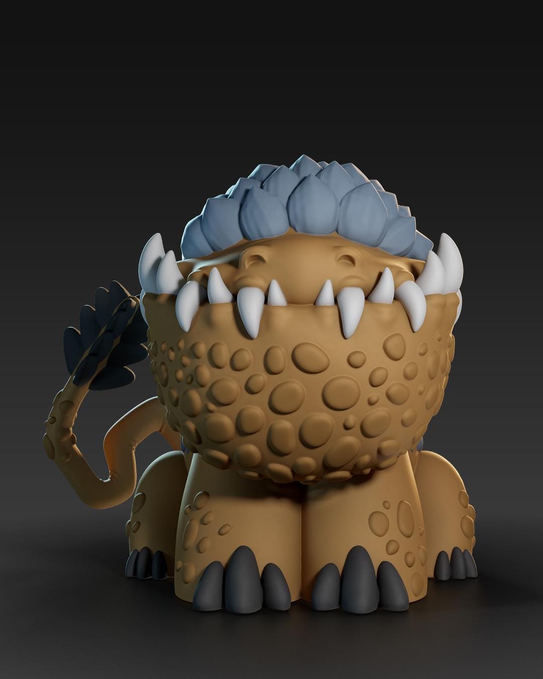 Hell Hounds - UNPAINTED 3D Resin Figure - Doreki Studio