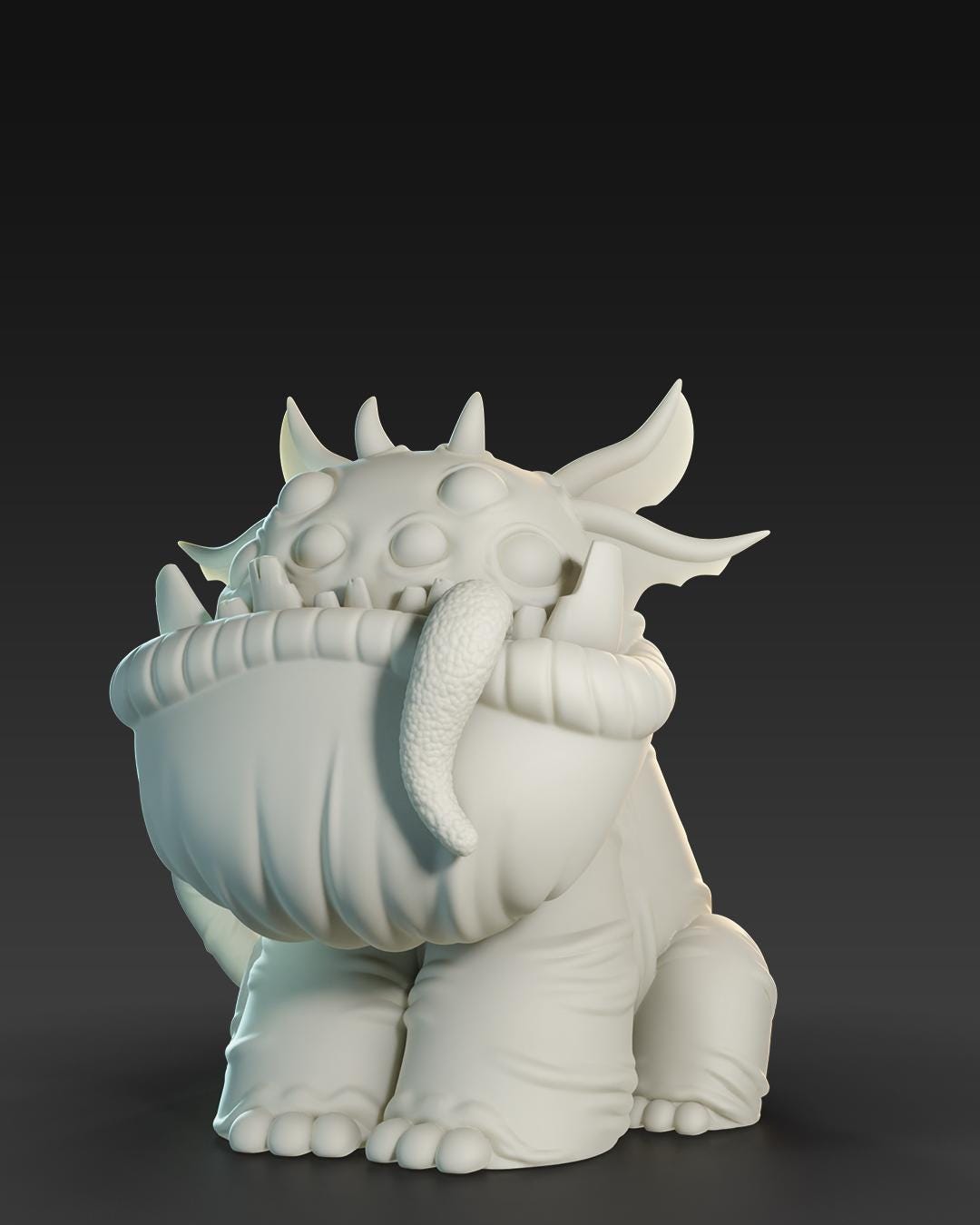 Hell Hounds - UNPAINTED 3D Resin Figure - Doreki Studio