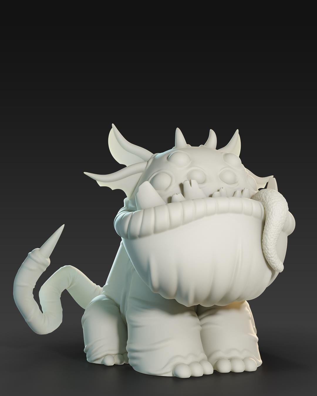 Hell Hounds - UNPAINTED 3D Resin Figure - Doreki Studio