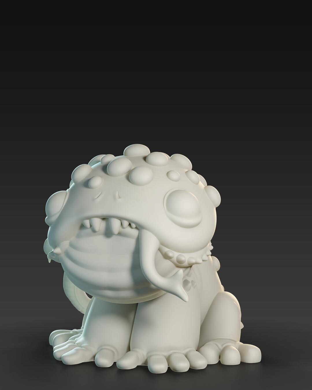 Hell Hounds - UNPAINTED 3D Resin Figure - Doreki Studio