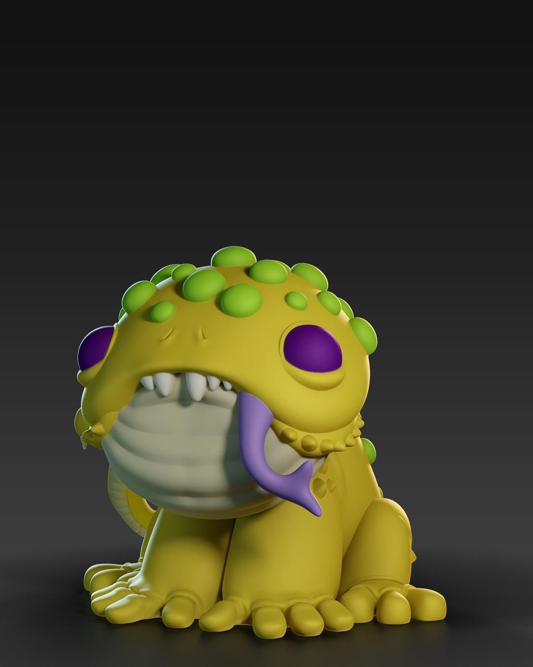 Hell Hounds - UNPAINTED 3D Resin Figure - Doreki Studio