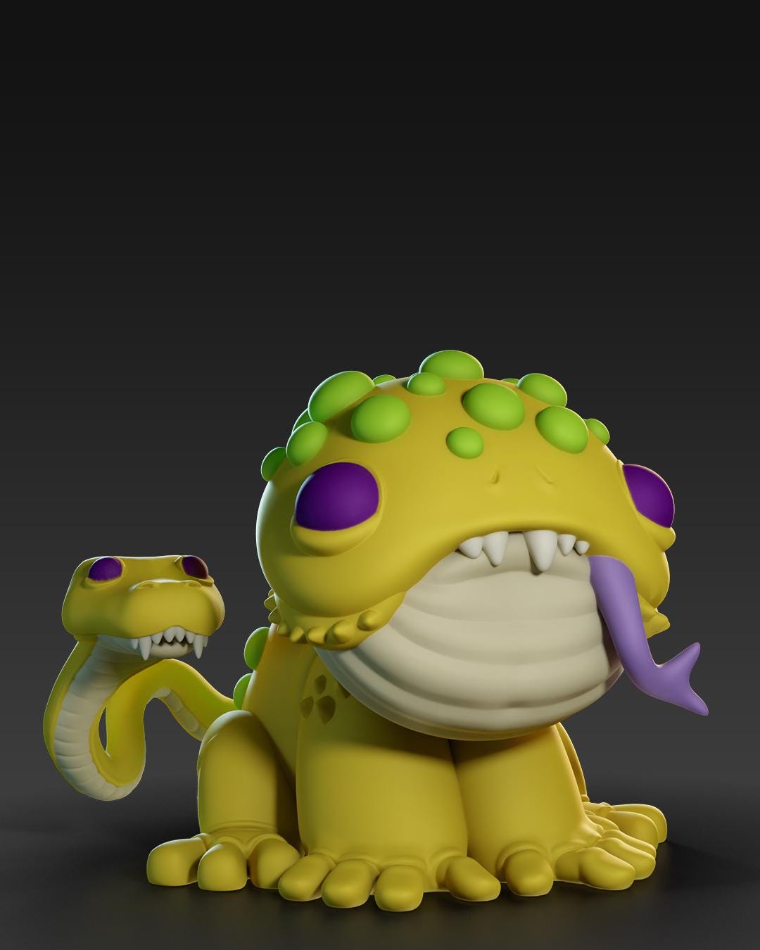Hell Hounds - UNPAINTED 3D Resin Figure - Doreki Studio