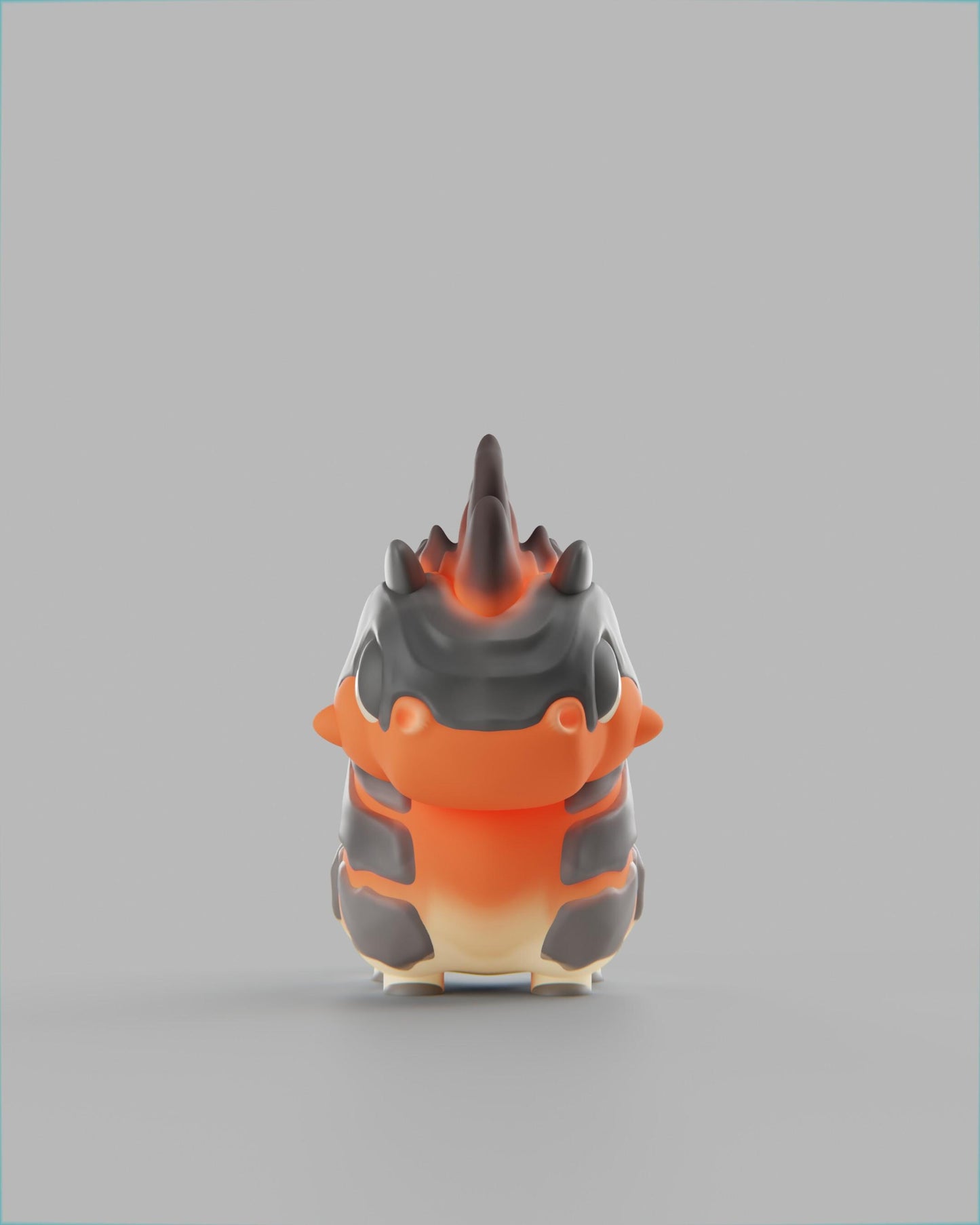 Blazii - UNPAINTED 3D Resin Figure - Grumpii Art Toy