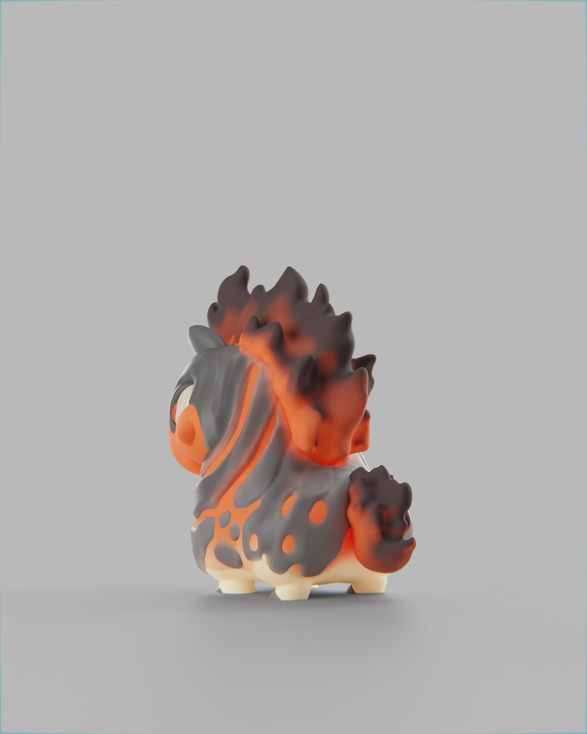 Blazii - UNPAINTED 3D Resin Figure - Grumpii Art Toy