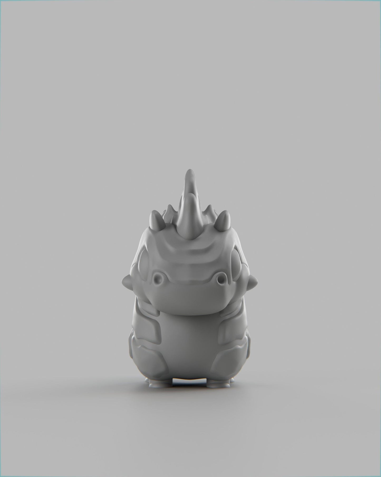 Blazii - UNPAINTED 3D Resin Figure - Grumpii Art Toy