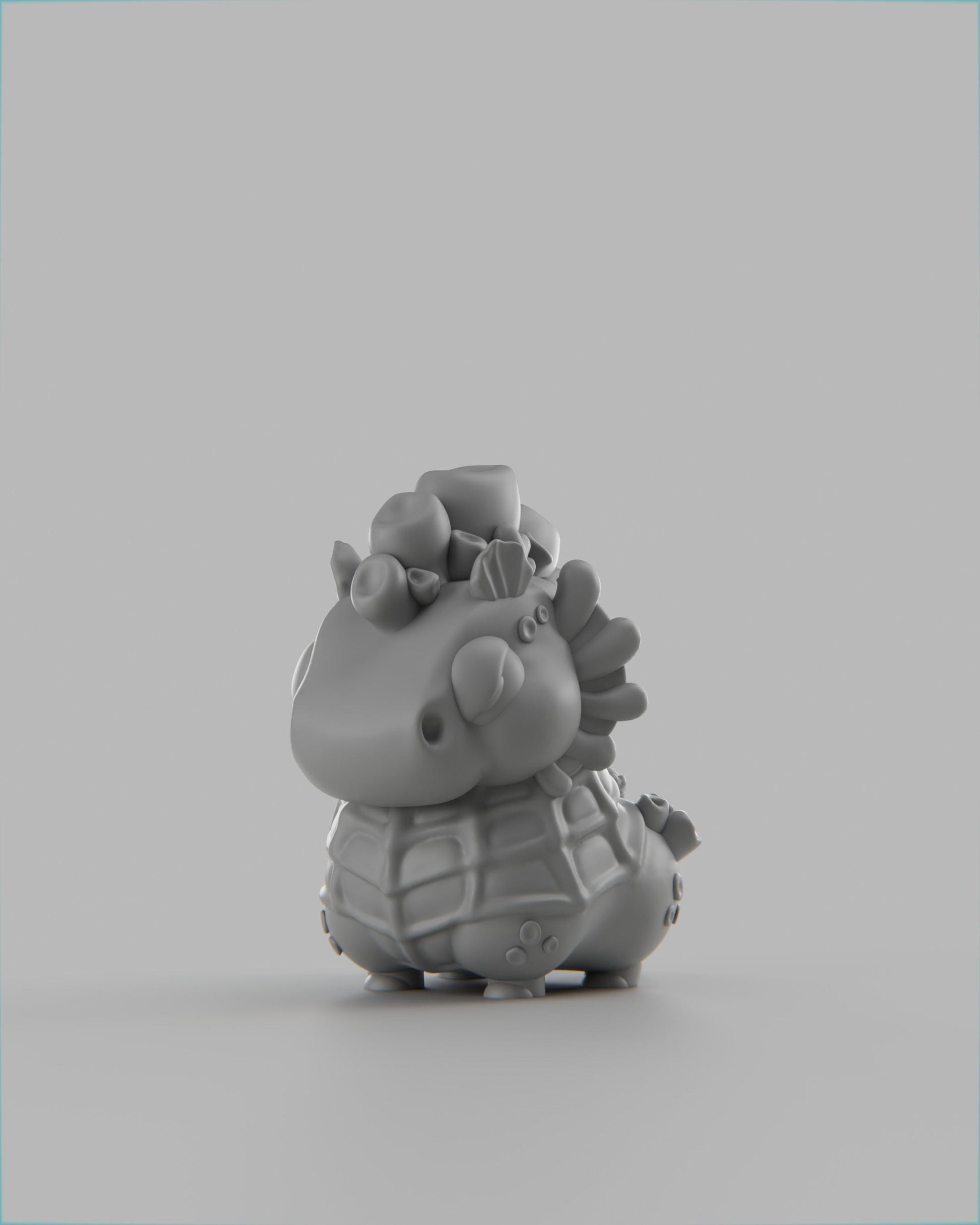 Seaponii - UNPAINTED 3D Resin Figure - Grumpii Art Toy