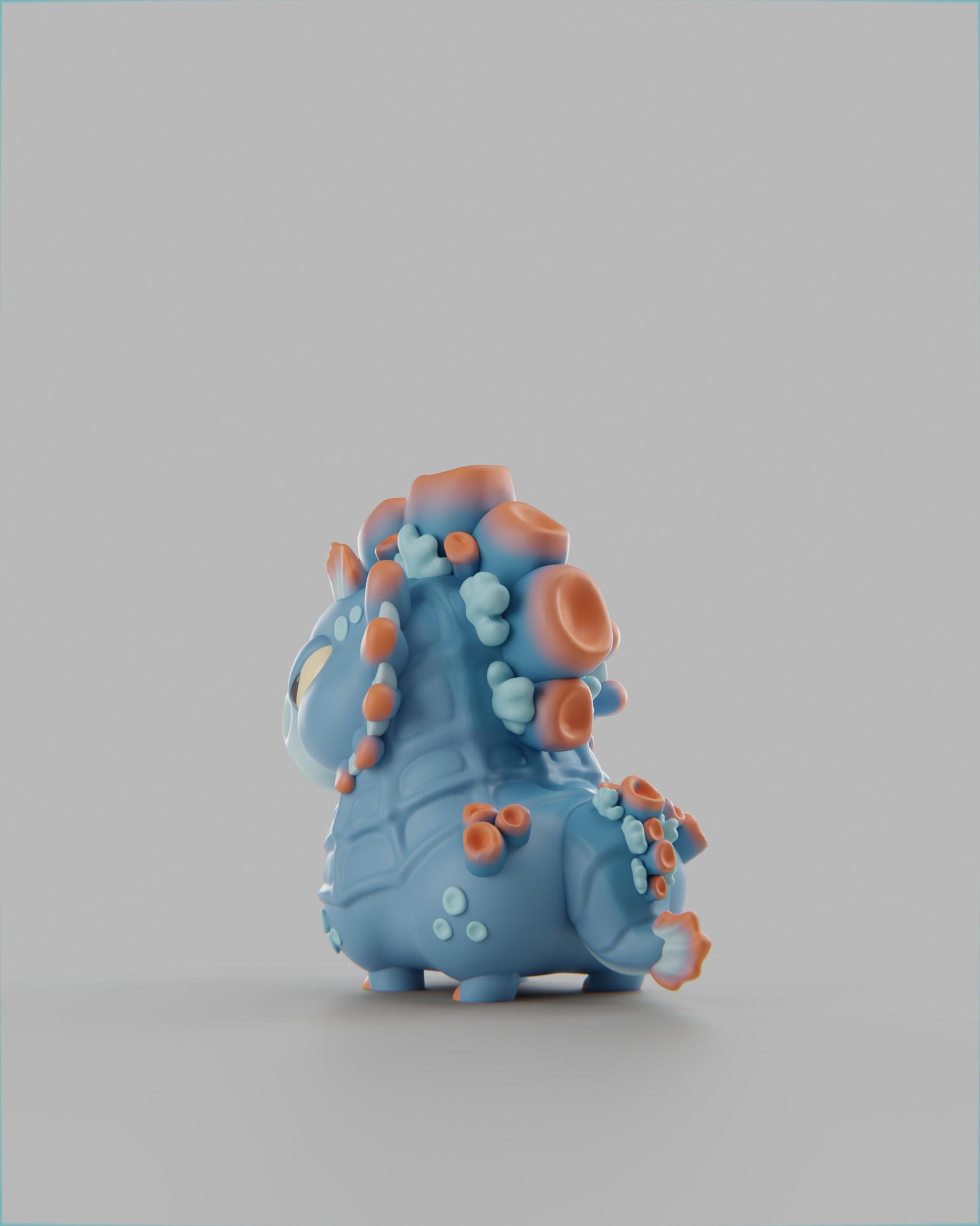 Seaponii - UNPAINTED 3D Resin Figure - Grumpii Art Toy
