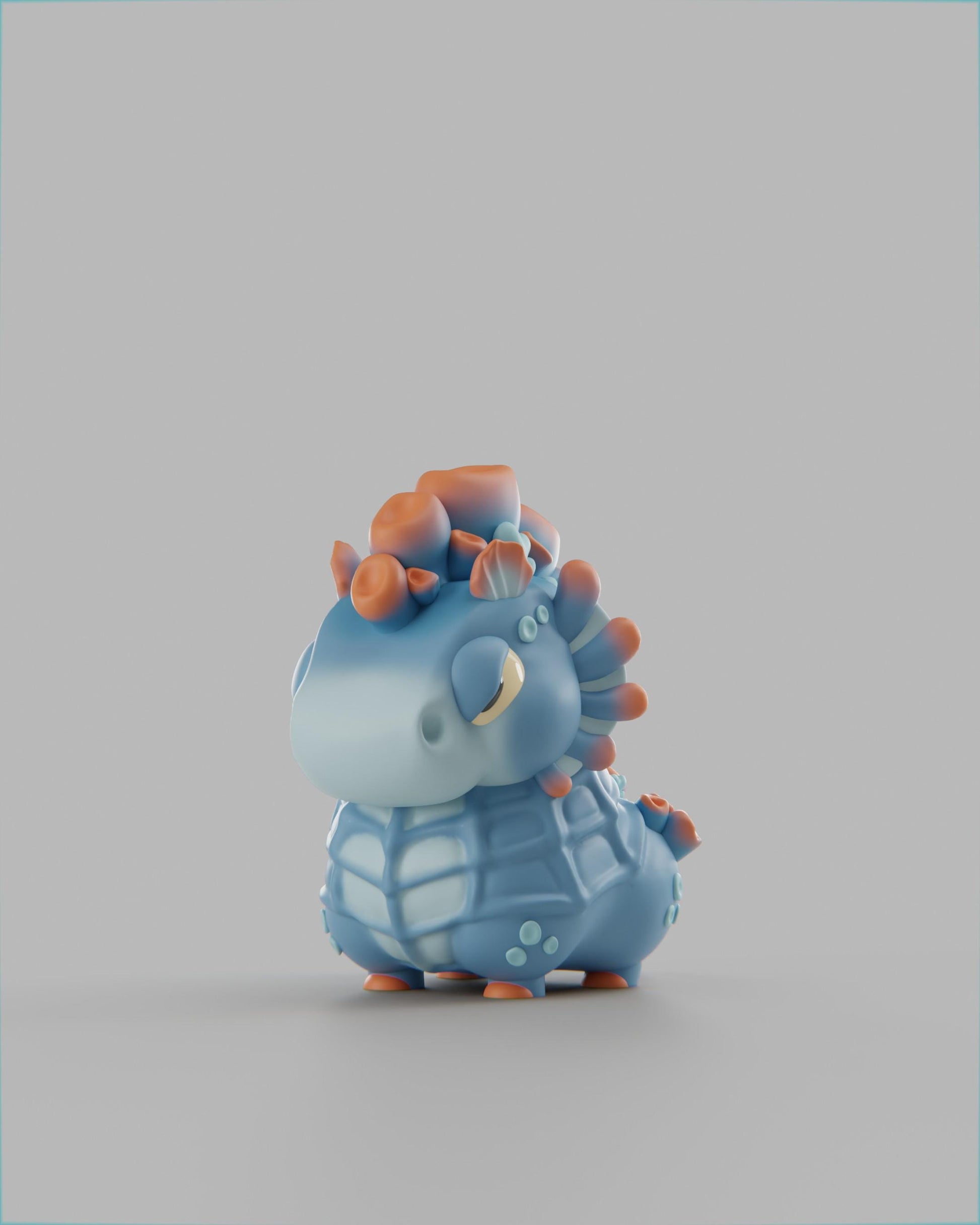 Seaponii - UNPAINTED 3D Resin Figure - Grumpii Art Toy
