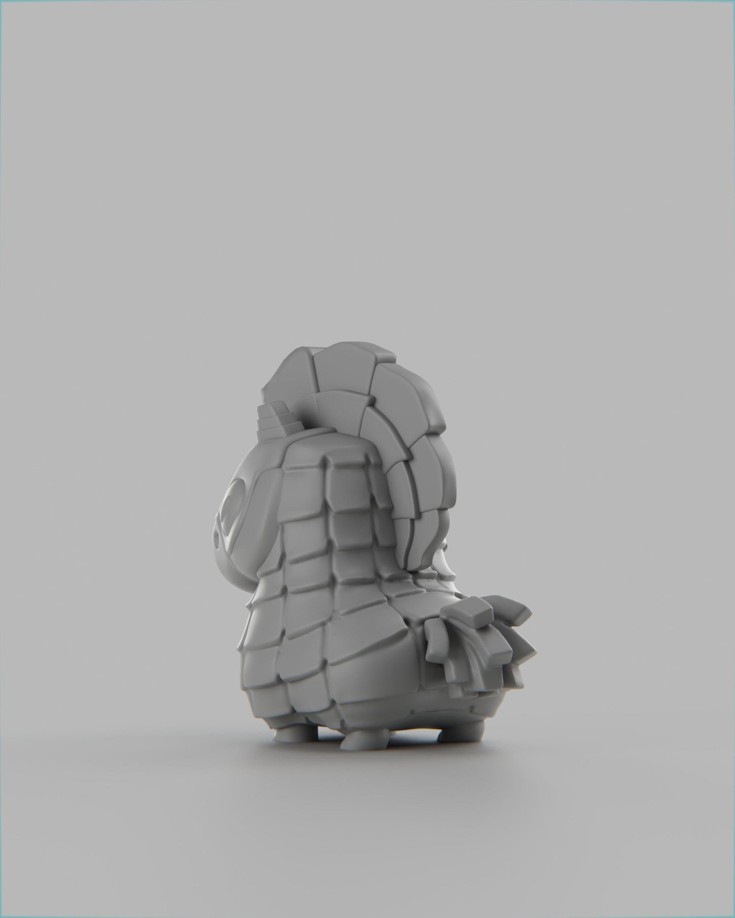 Pinatii - UNPAINTED 3D Resin Figure - Grumpii Art Toy