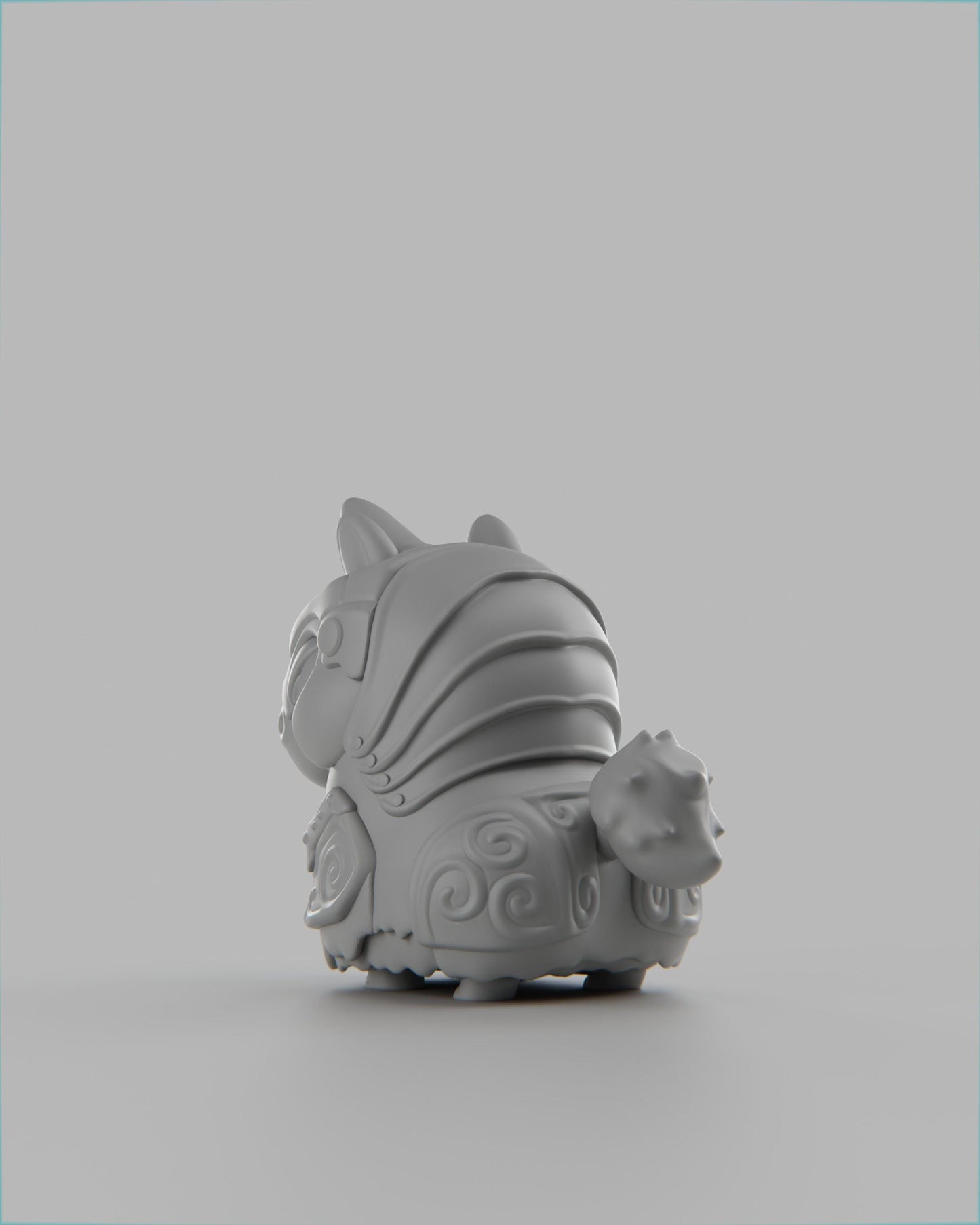 Steedii - UNPAINTED 3D Resin Figure - Grumpii Art Toy