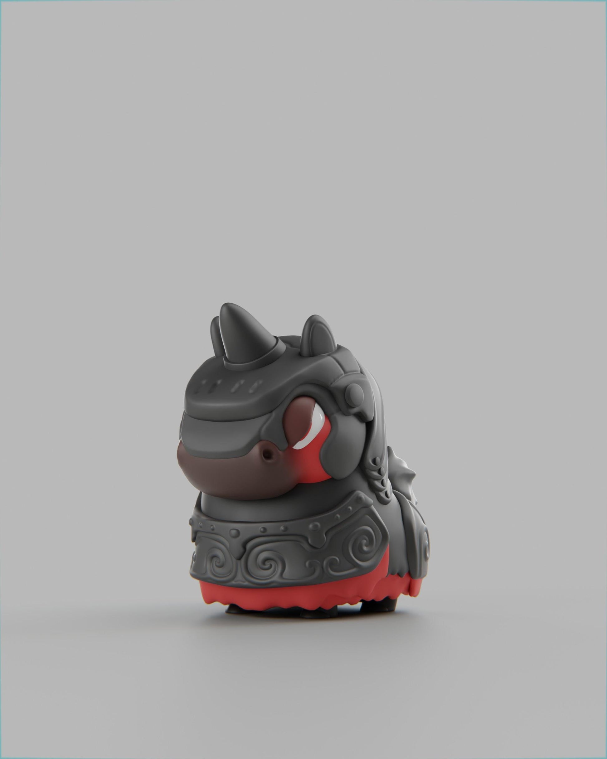 Steedii - UNPAINTED 3D Resin Figure - Grumpii Art Toy