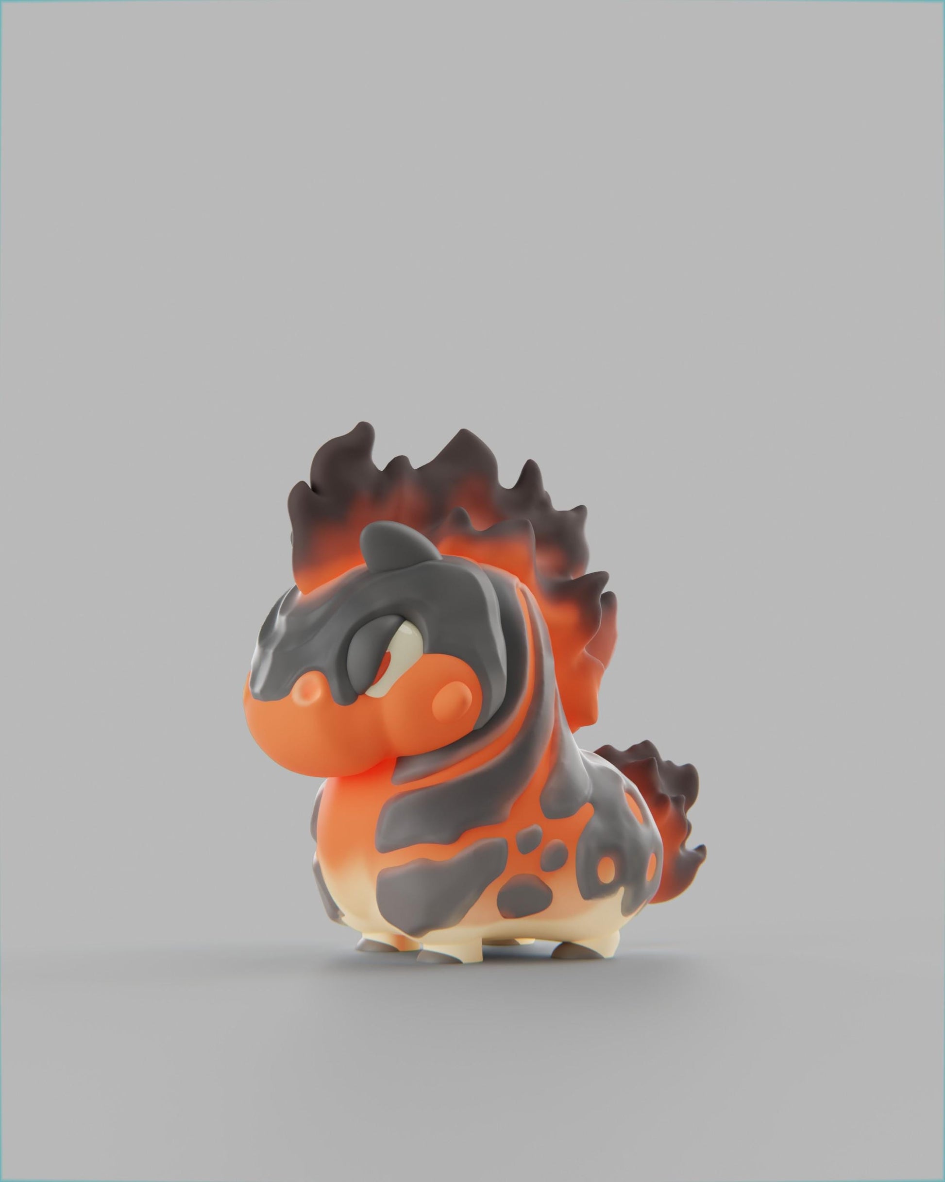 Blazii - UNPAINTED 3D Resin Figure - Grumpii Art Toy