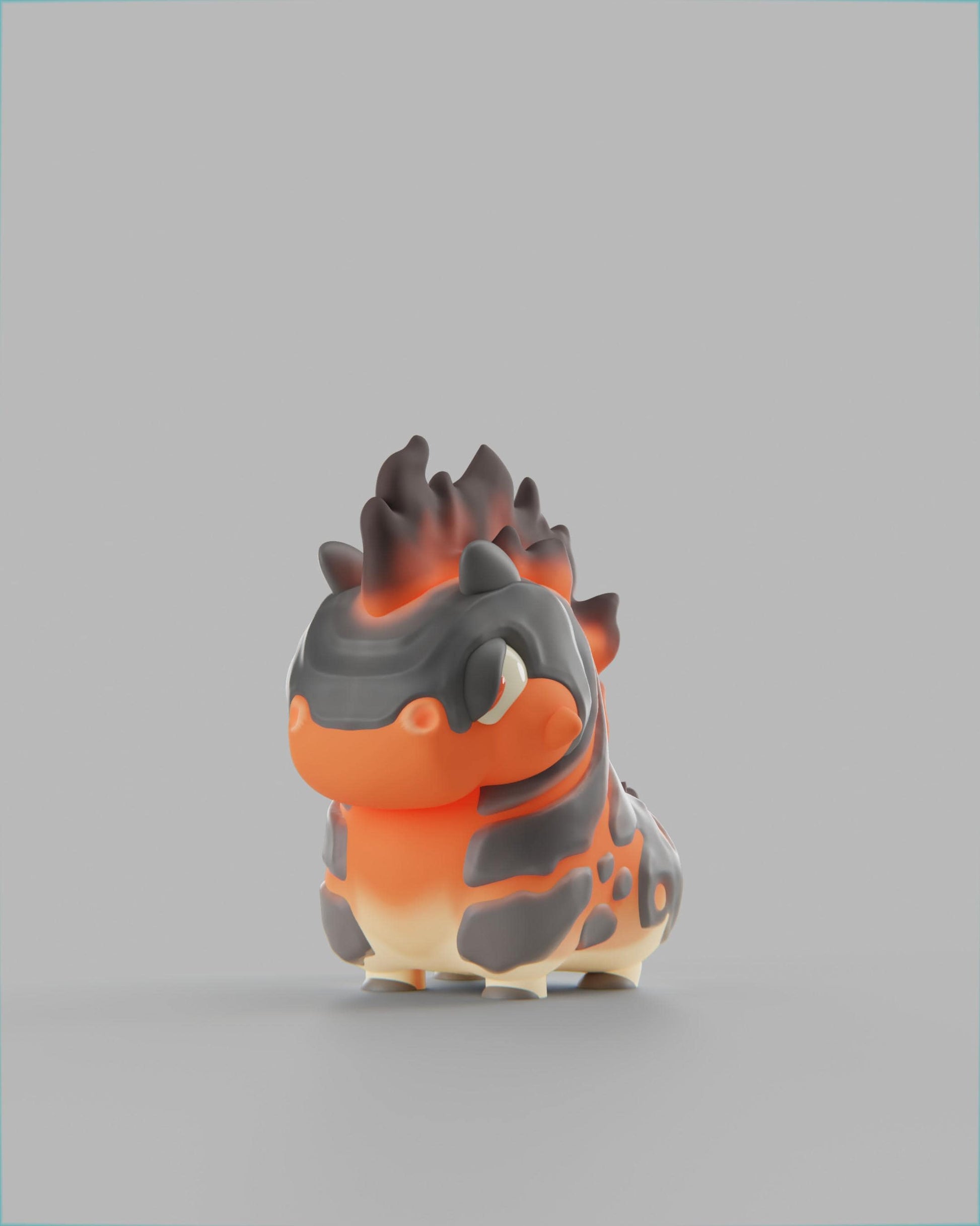 Blazii - UNPAINTED 3D Resin Figure - Grumpii Art Toy