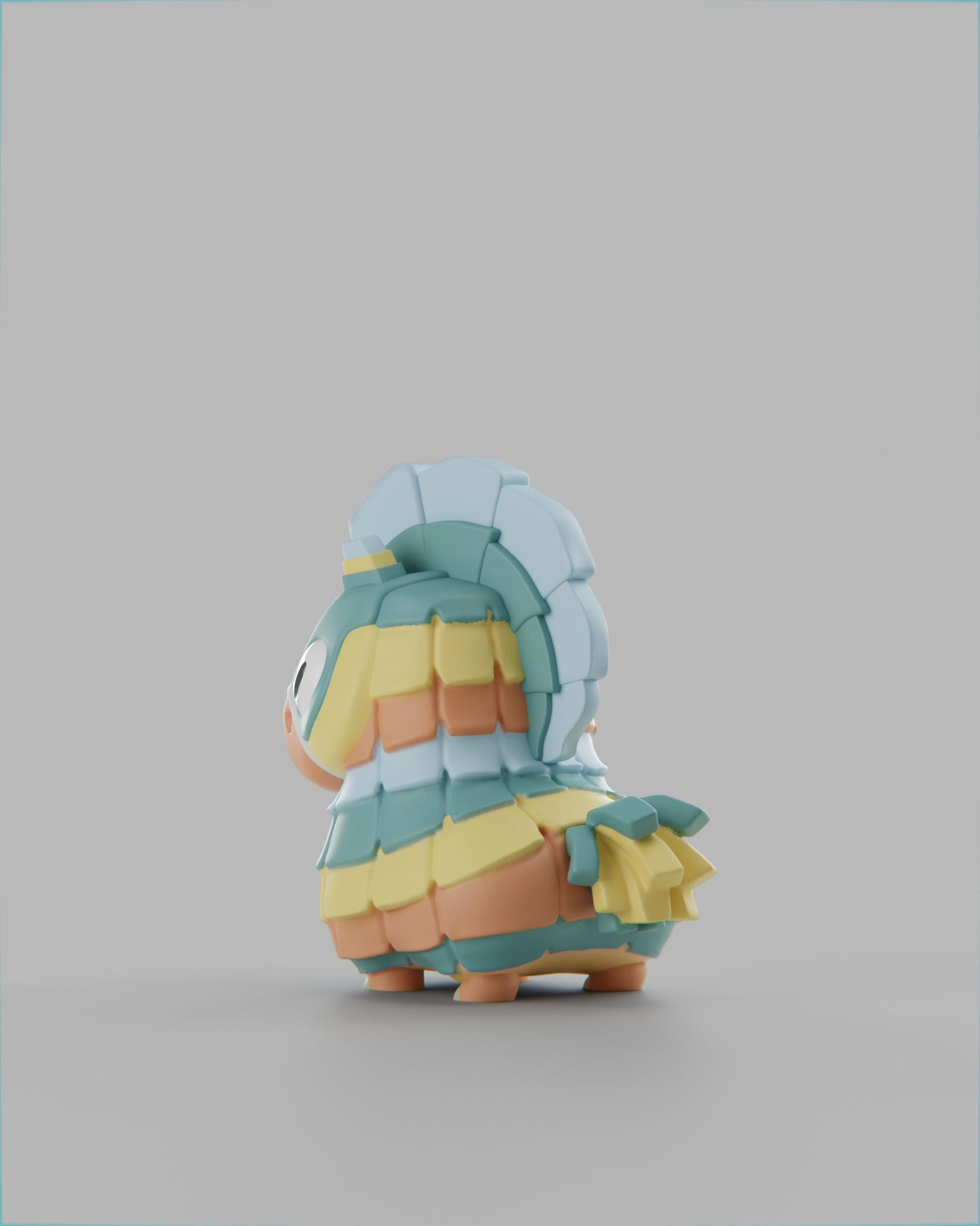 Pinatii - UNPAINTED 3D Resin Figure - Grumpii Art Toy