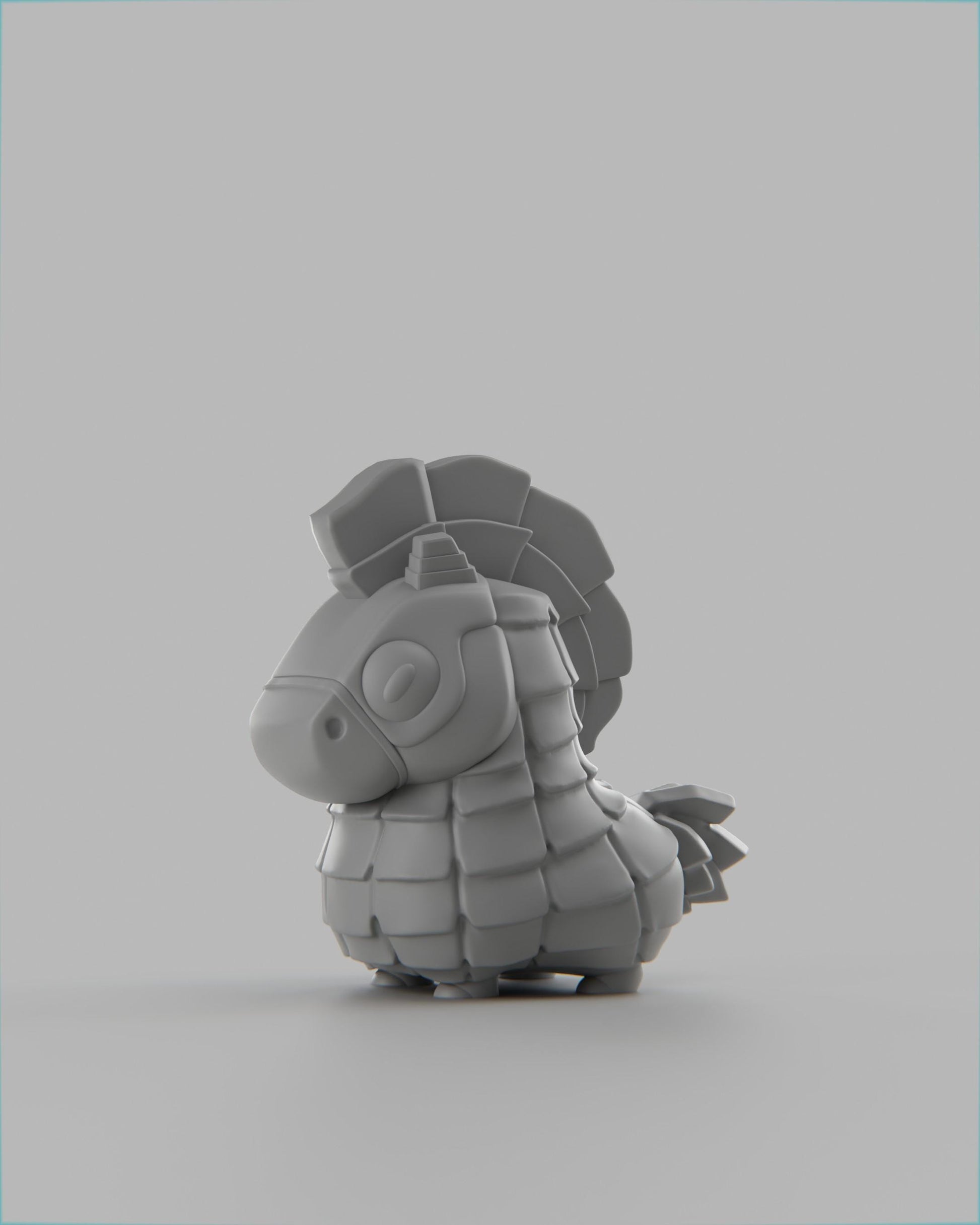 Pinatii - UNPAINTED 3D Resin Figure - Grumpii Art Toy