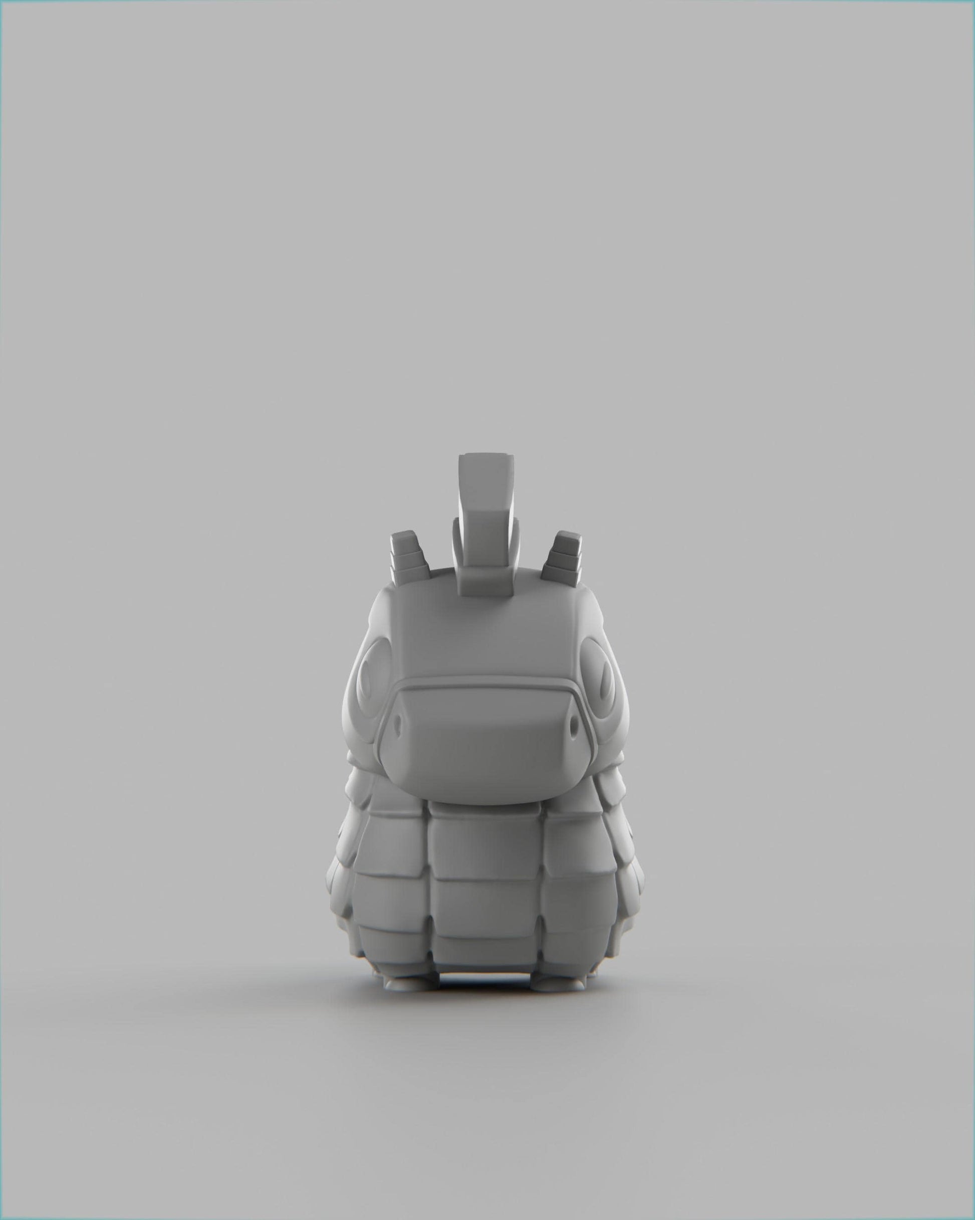 Pinatii - UNPAINTED 3D Resin Figure - Grumpii Art Toy