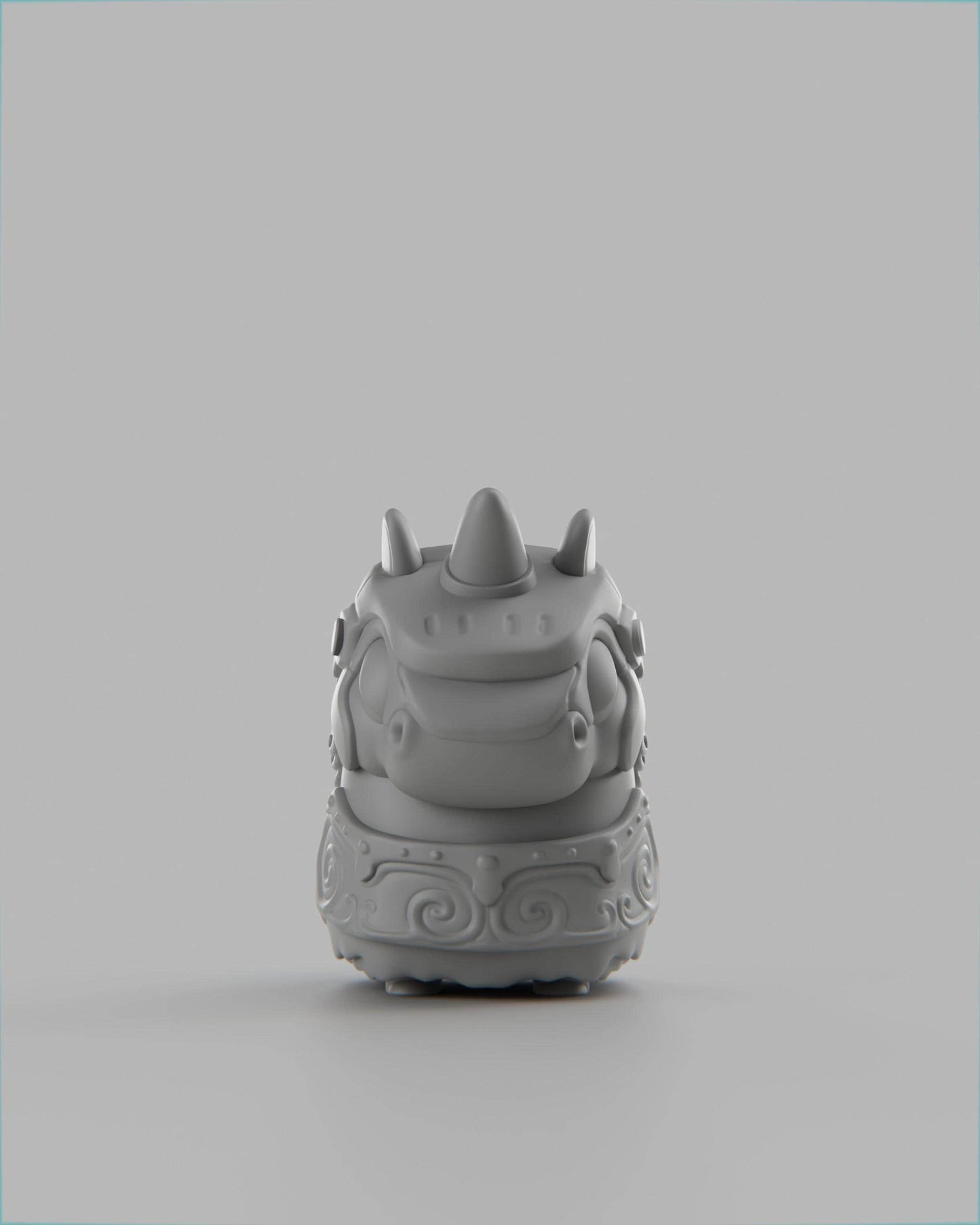Steedii - UNPAINTED 3D Resin Figure - Grumpii Art Toy